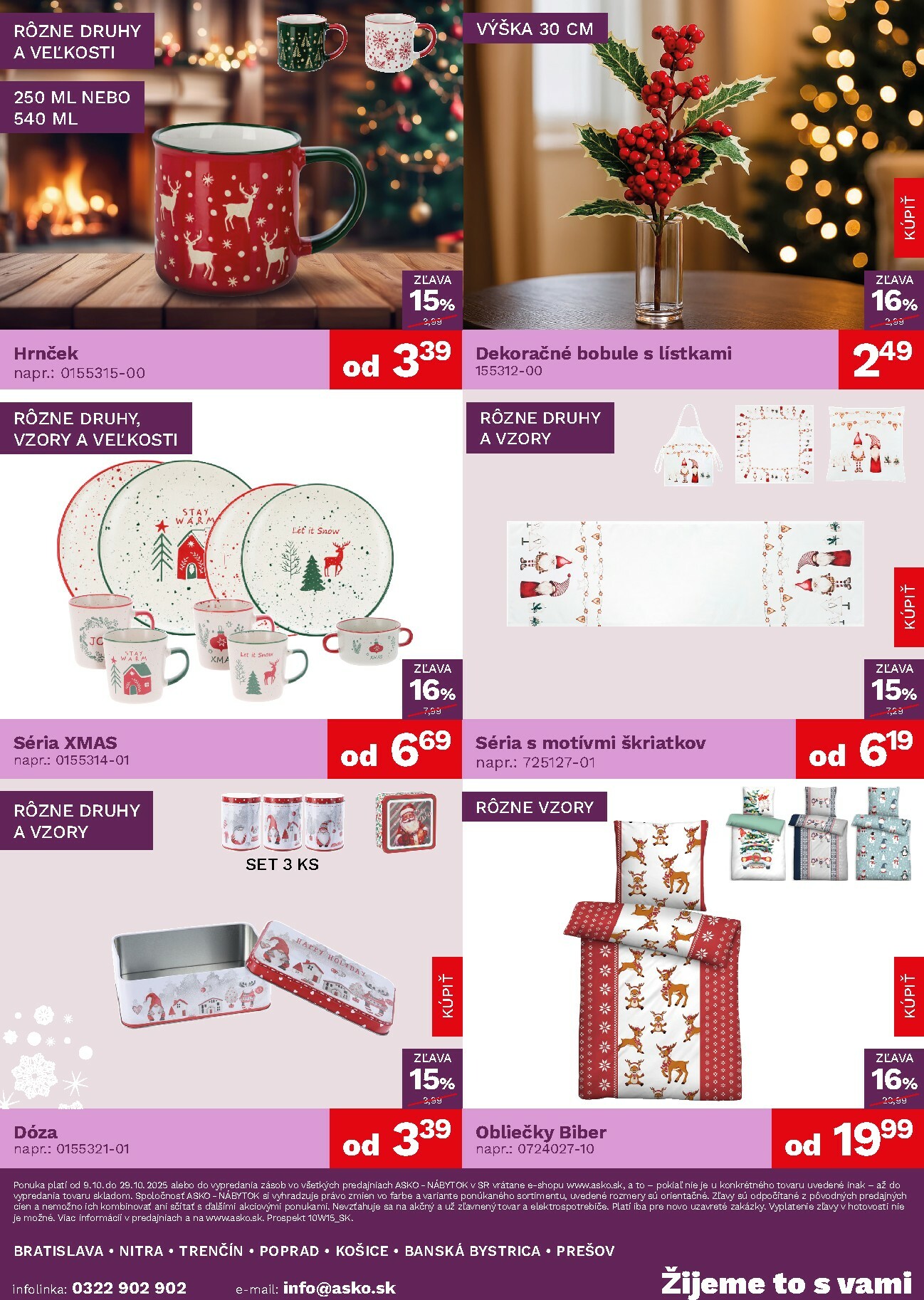asko-nabytok - Leták ASKO NÁBYTOK - Vianočný leták platný od 09.10. do 29.10. - page: 4