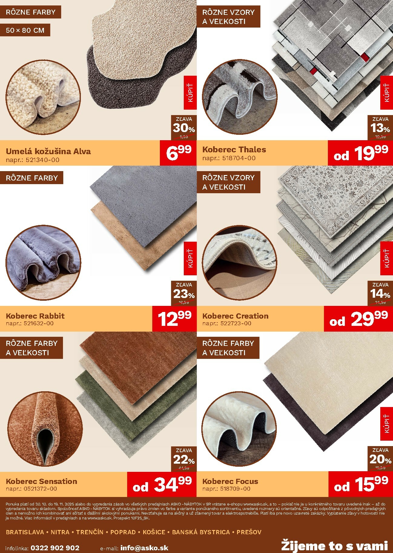 asko-nabytok - Leták ASKO NÁBYTOK - Bytové doplnky za skvelé ceny platný od 30.10. do 19.11. - page: 5