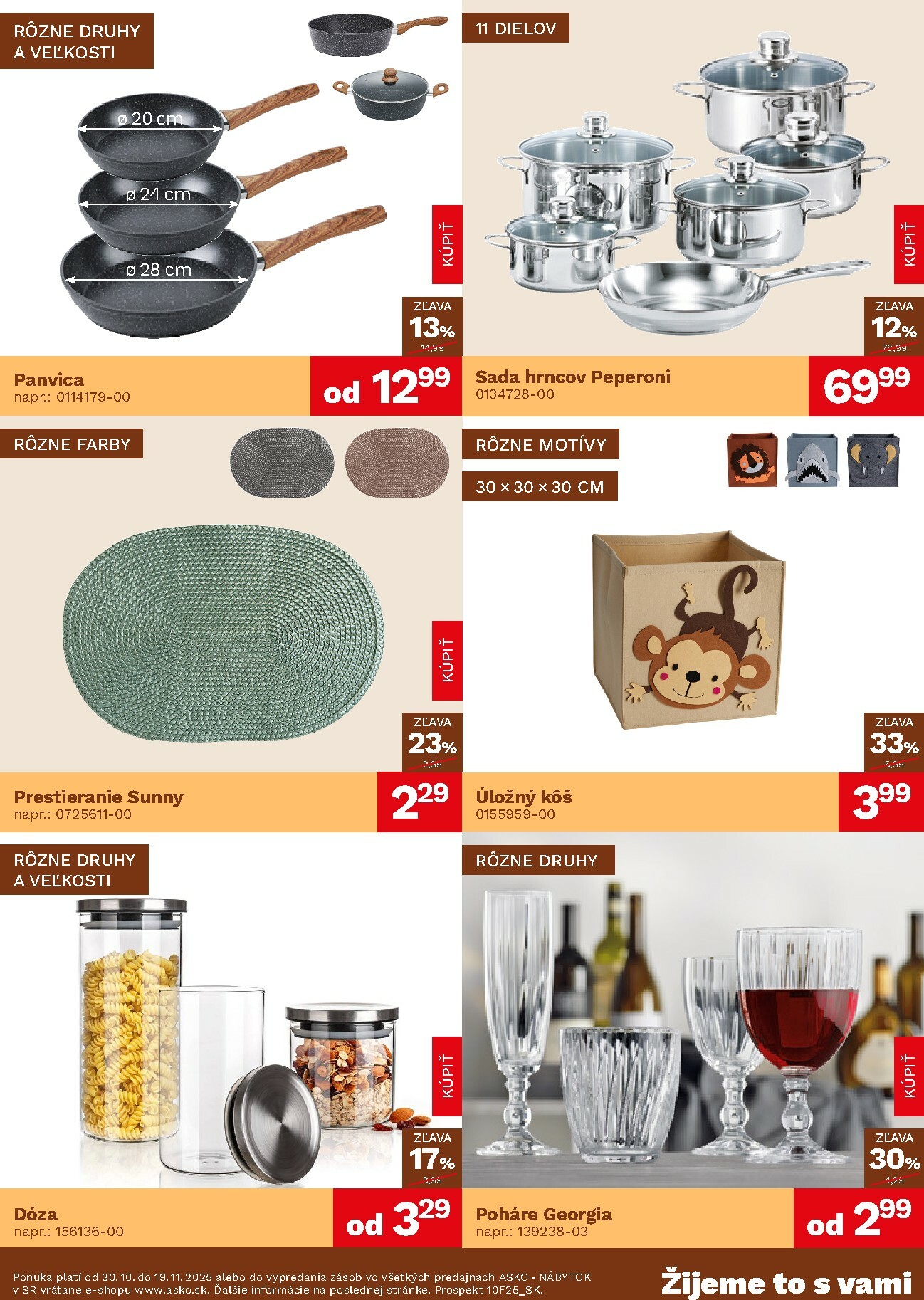 asko-nabytok - Leták ASKO NÁBYTOK - Bytové doplnky za skvelé ceny platný od 30.10. do 19.11. - page: 2