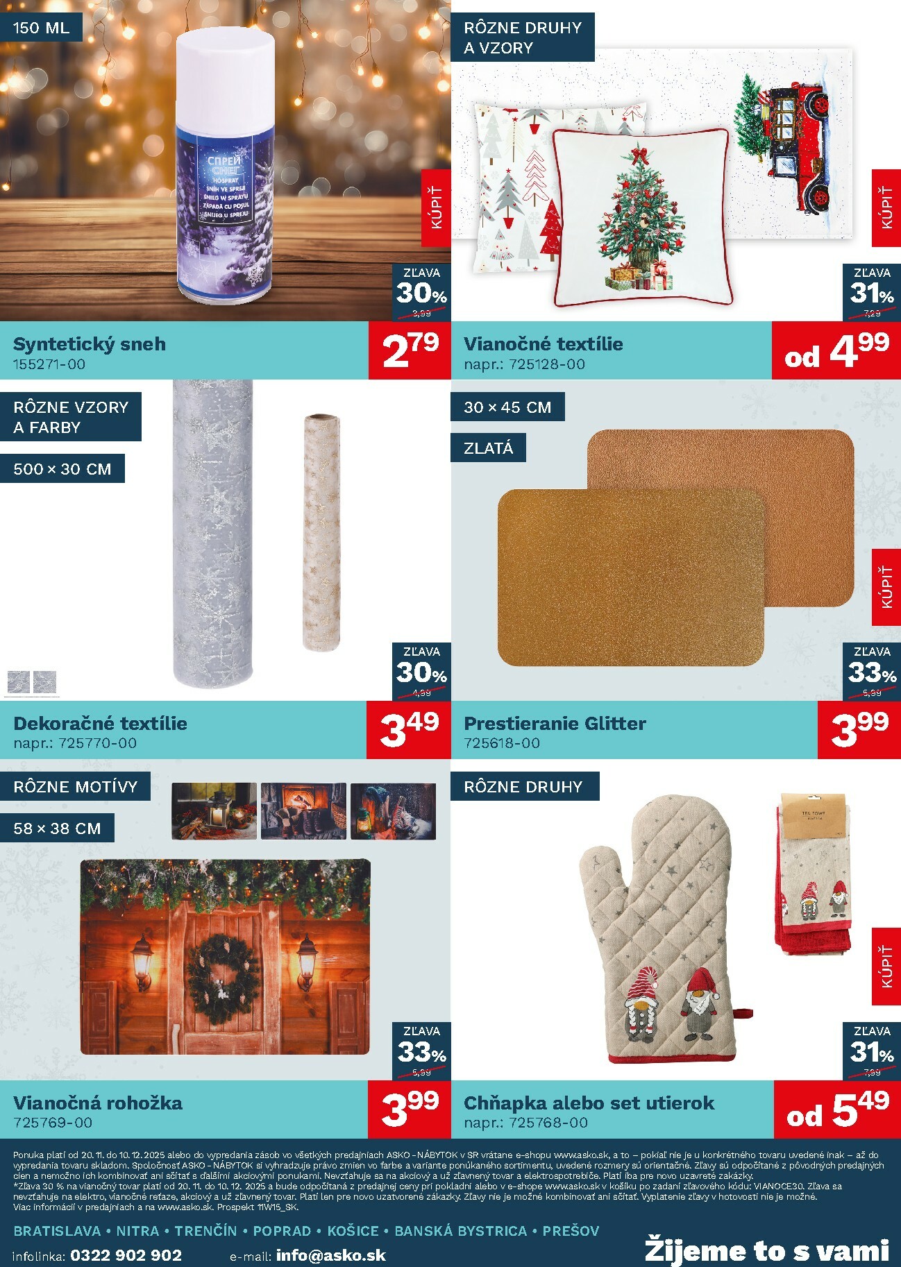 asko-nabytok - Leták ASKO NÁBYTOK - Vianočný leták platný od 20.11. do 10.12. - page: 4