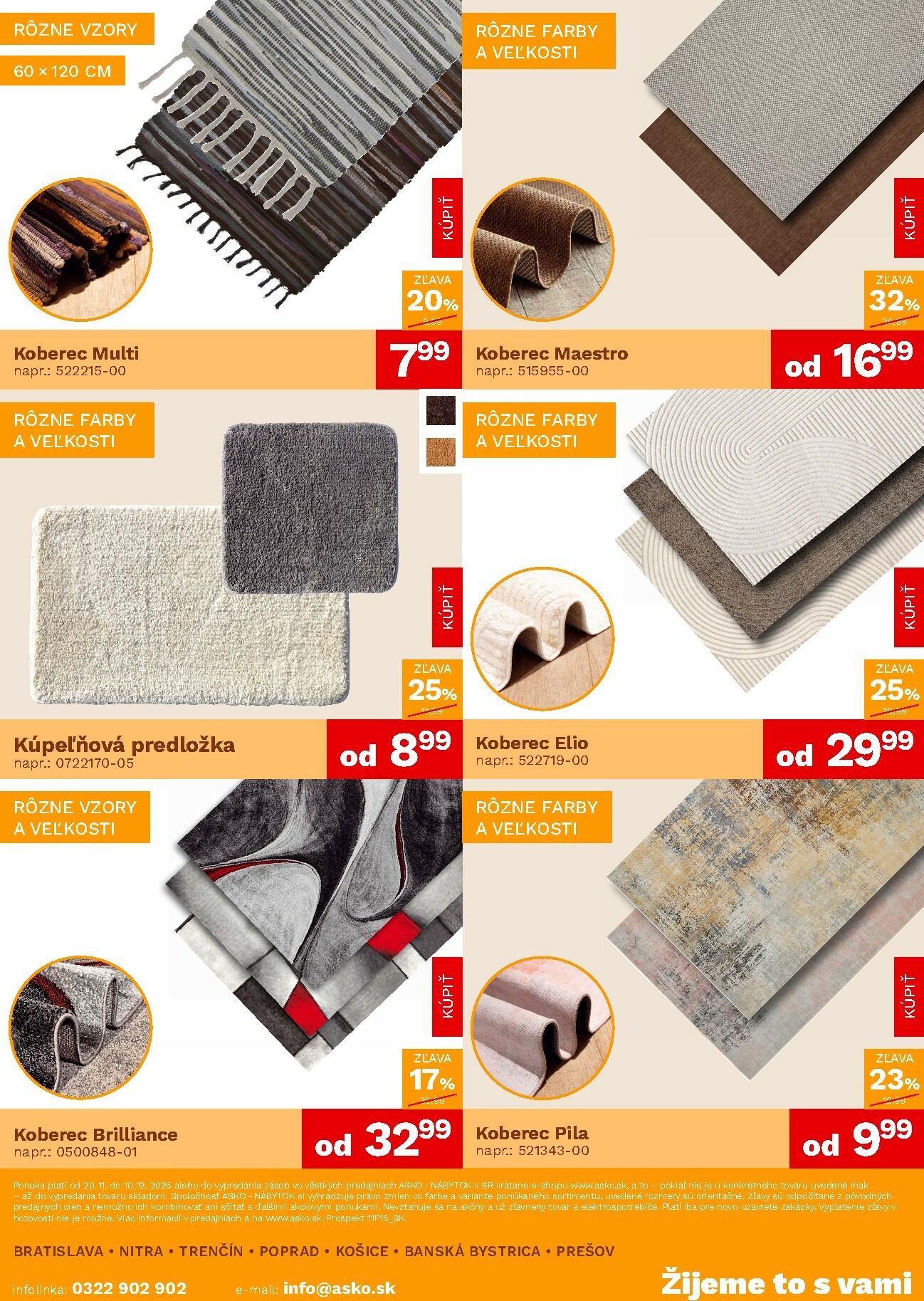 asko-nabytok - Leták ASKO NÁBYTOK - Bytové doplnky za skvelé ceny platný od 20.11. do 10.12. - page: 5