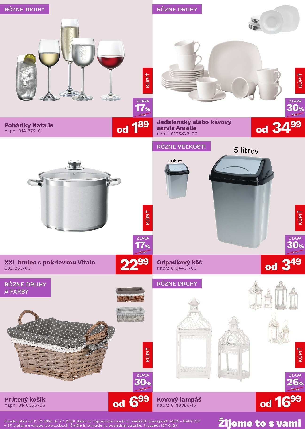 asko-nabytok - Leták ASKO NÁBYTOK - Bytové doplnky za skvelé ceny platný od 11.12. do 07.01. - page: 2