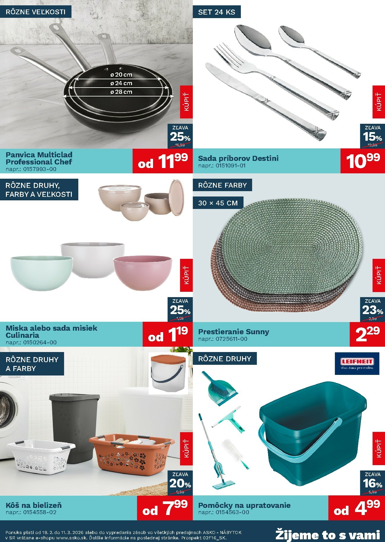 asko-nabytok - Leták ASKO NÁBYTOK - Bytové doplnky za skvelé ceny platný od 19.02.2026 do 11.03.2026 - page: 2