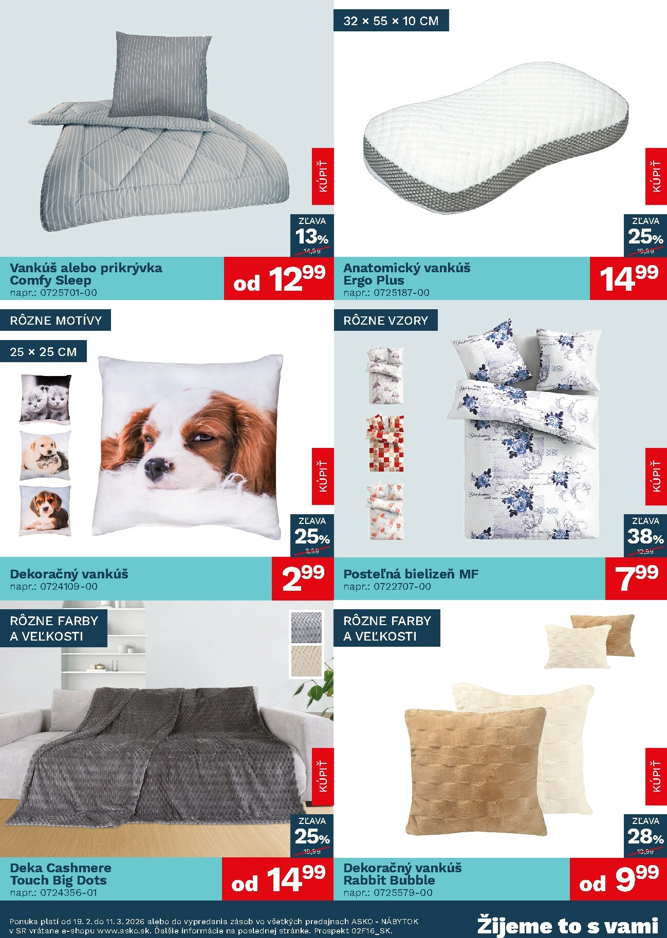 asko-nabytok - Leták ASKO NÁBYTOK - Bytové doplnky za skvelé ceny platný od 19.02.2026 do 11.03.2026 - page: 3