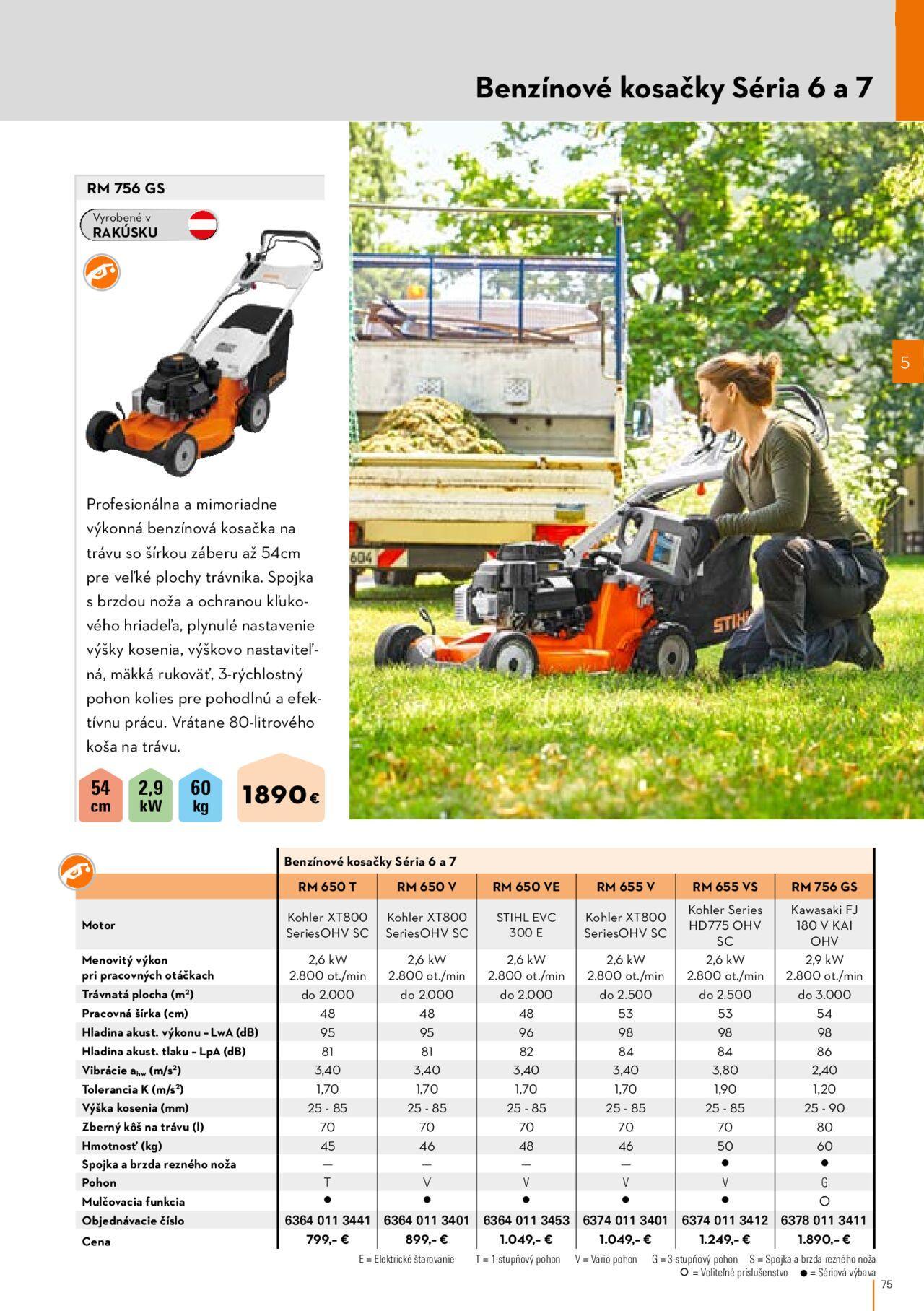 stihl - STIHL katalóg 01.03.2024 - 30.09.2024 - page: 75 stihl - STIHL katalóg 01.03.2024 - 30.09.2024 - page: 75