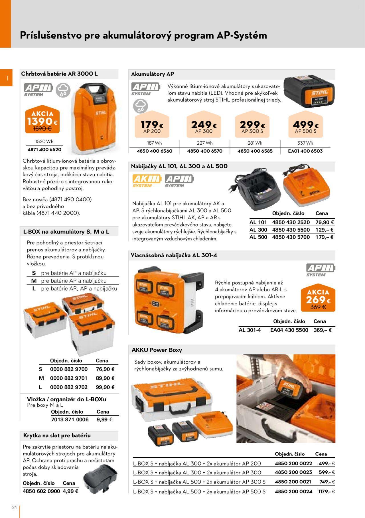 stihl - STIHL katalóg 01.03.2024 - 30.09.2024 - page: 24 stihl - STIHL katalóg 01.03.2024 - 30.09.2024 - page: 24