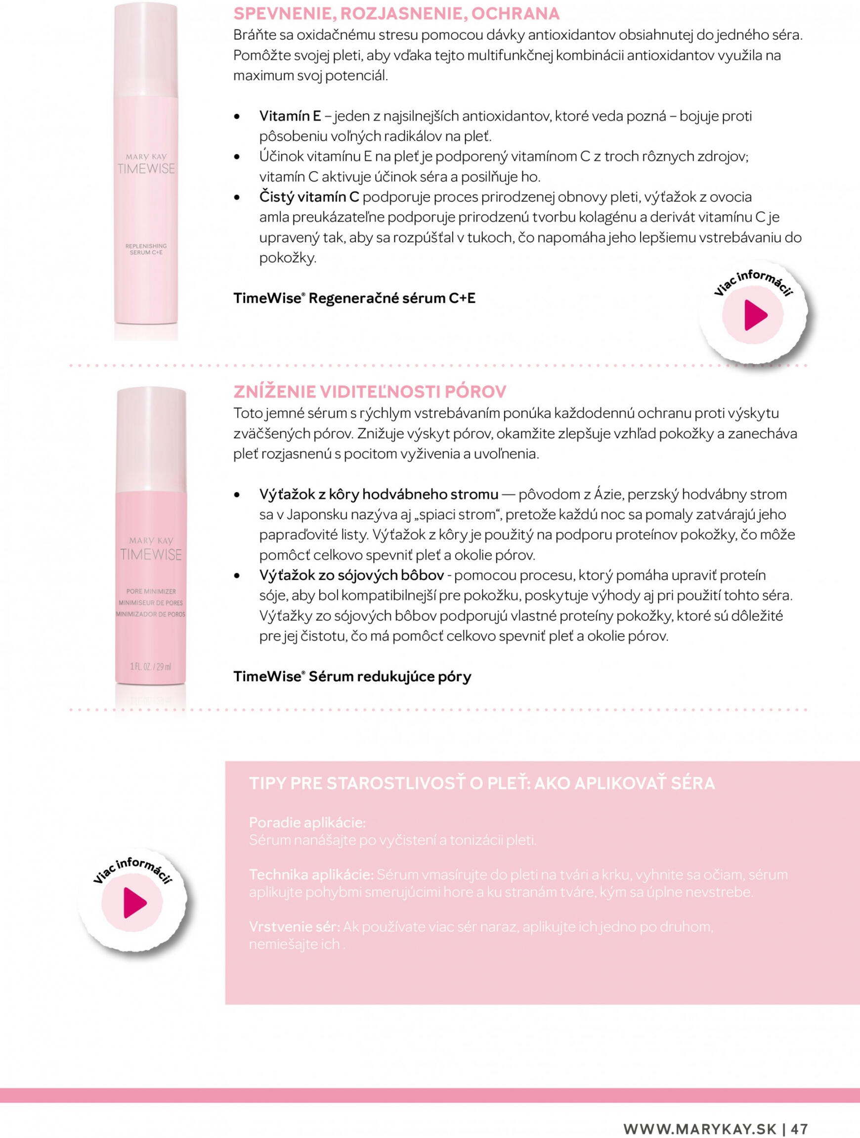 mary-kay - Mary Kay - Sprievodca starostlivosťou o pleť - page: 47 mary-kay - Mary Kay - Sprievodca starostlivosťou o pleť - page: 47