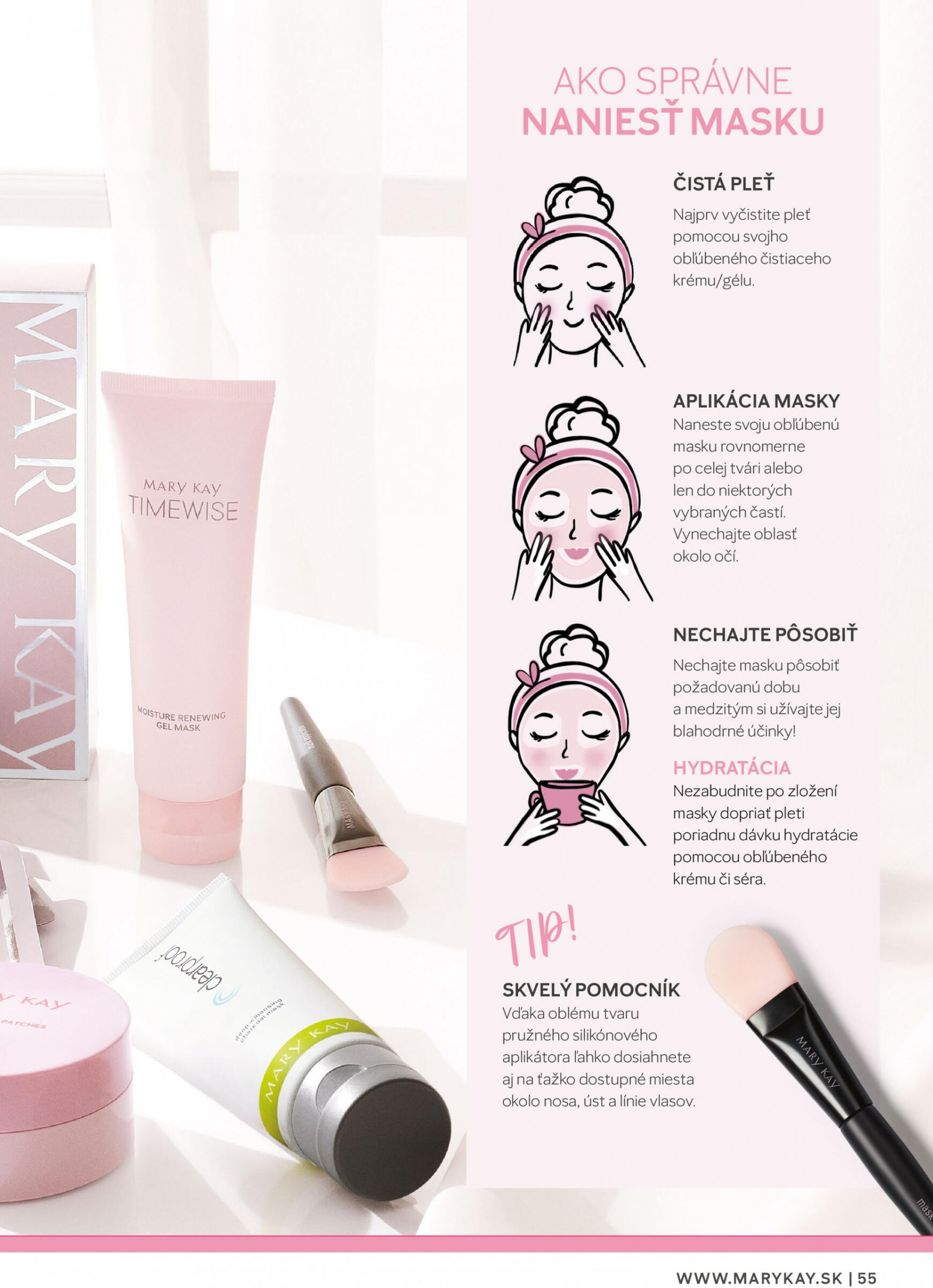 mary-kay - Mary Kay - Sprievodca starostlivosťou o pleť - page: 55 mary-kay - Mary Kay - Sprievodca starostlivosťou o pleť - page: 55