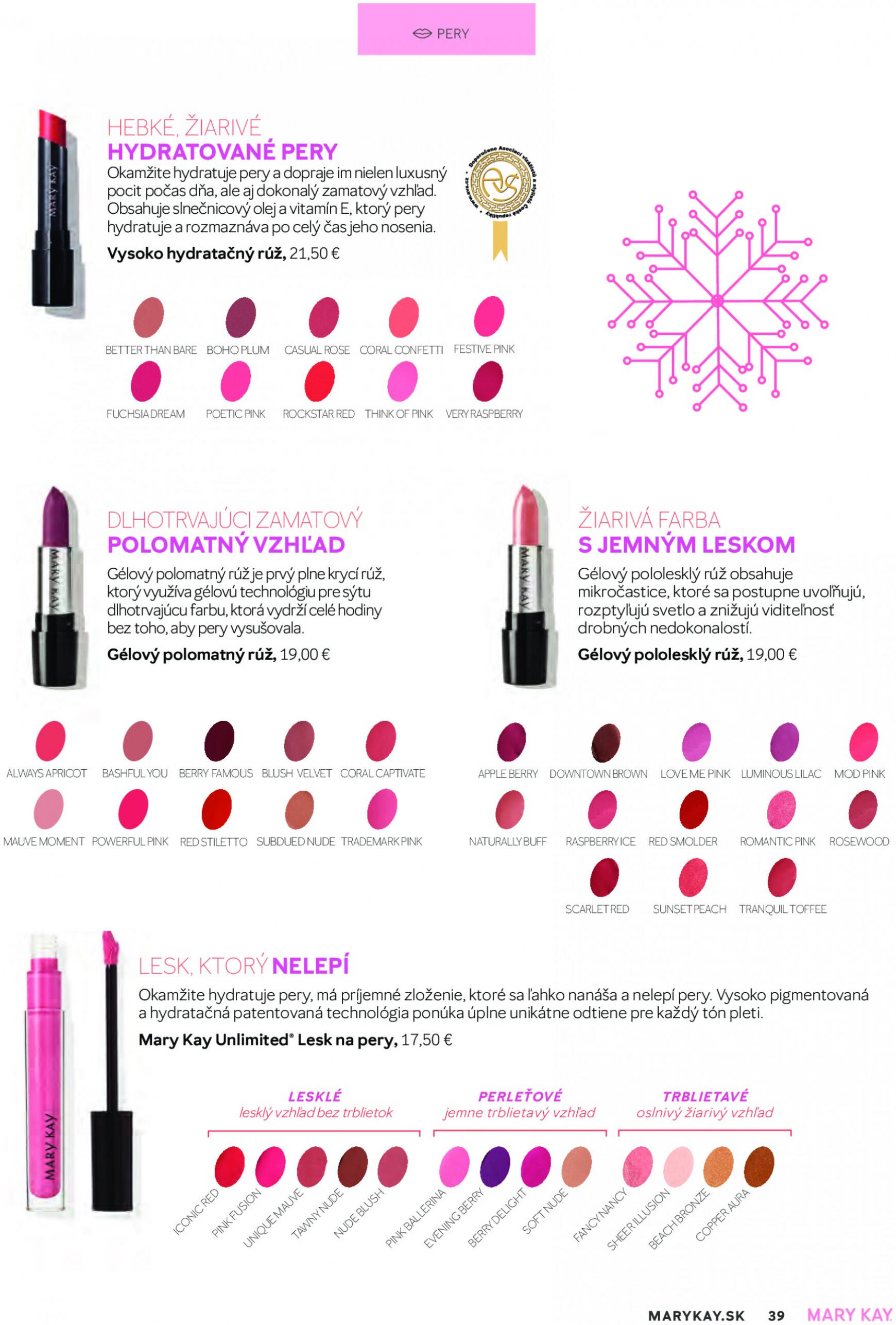 mary-kay - Mary Kay - Kniha o kráse platný od 31.12.2023 - page: 39 mary-kay - Mary Kay - Kniha o kráse platný od 31.12.2023 - page: 39