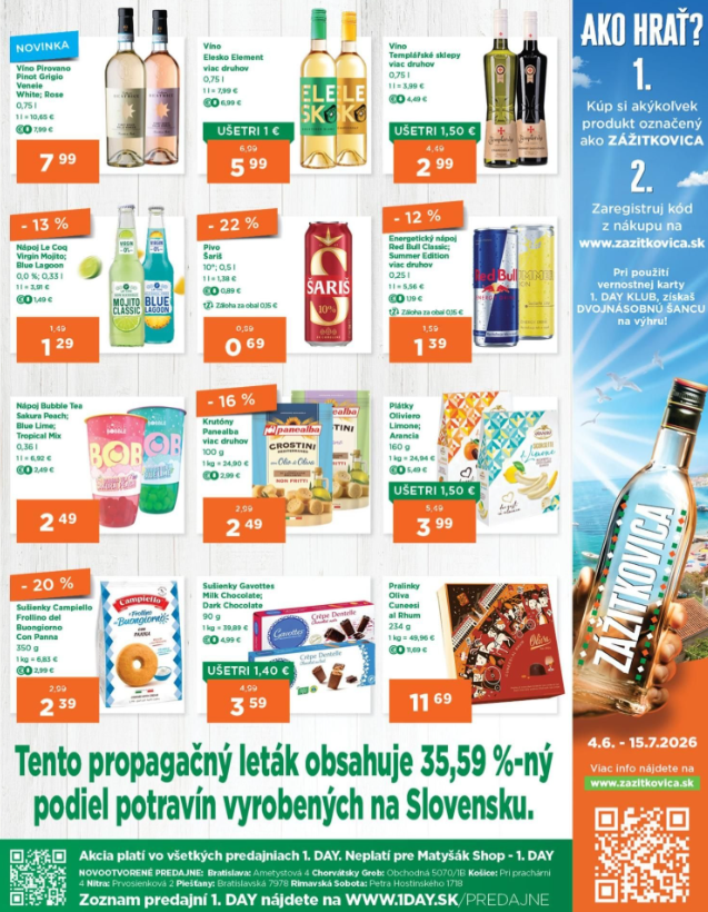 1day - Aktuálny 1.DAY leták od štvrtka, 02.07.2026 do stredy, 15.07.2026 - page: 3