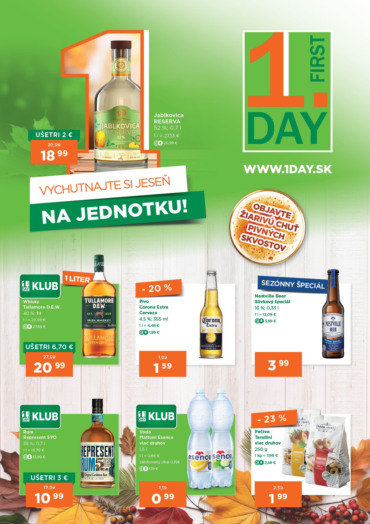 1day - Leták 1.DAY platný od 25.09. do 08.10.