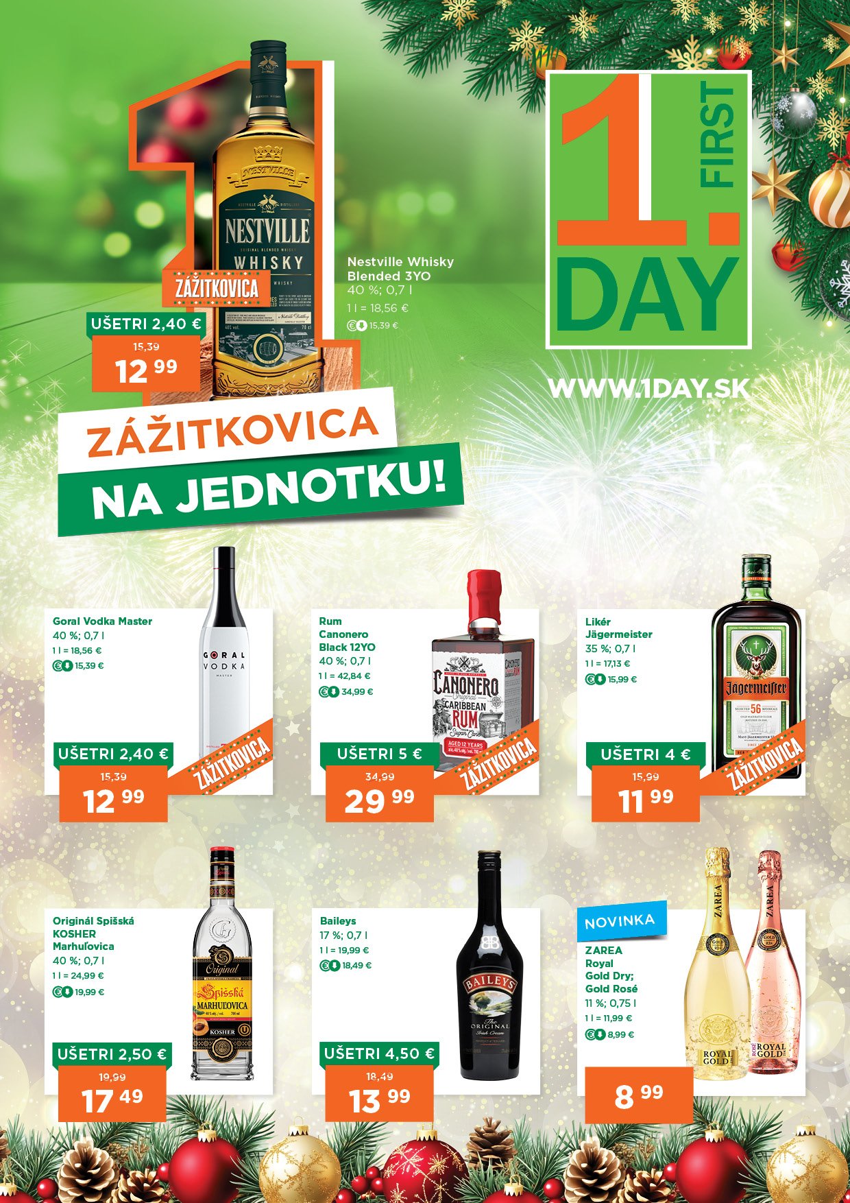 1day - Leták 1.DAY platný od 18.12. do 31.12.