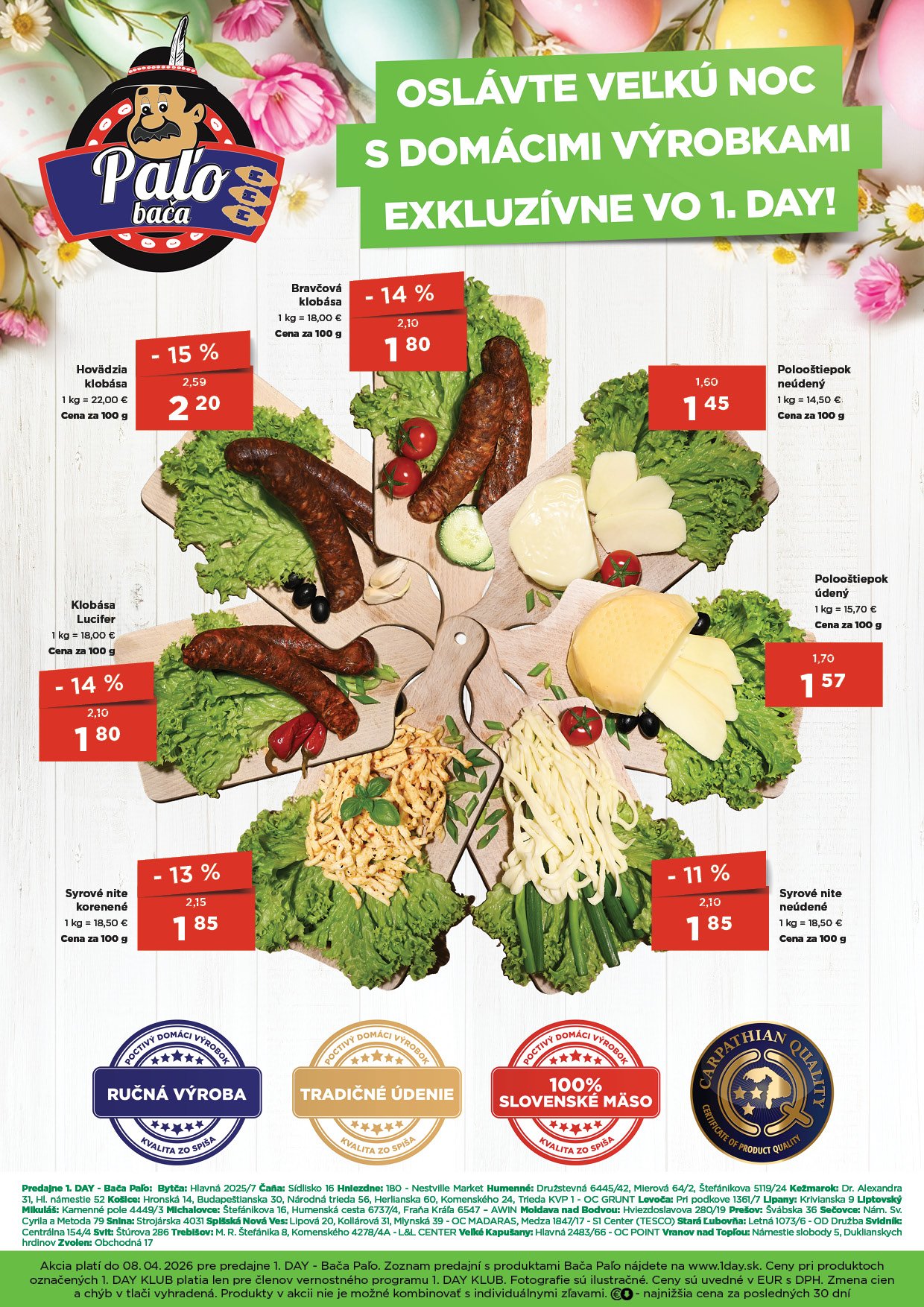 1day - Leták 1.DAY platný od 26.03.2026 do 08.04.2026 - page: 4