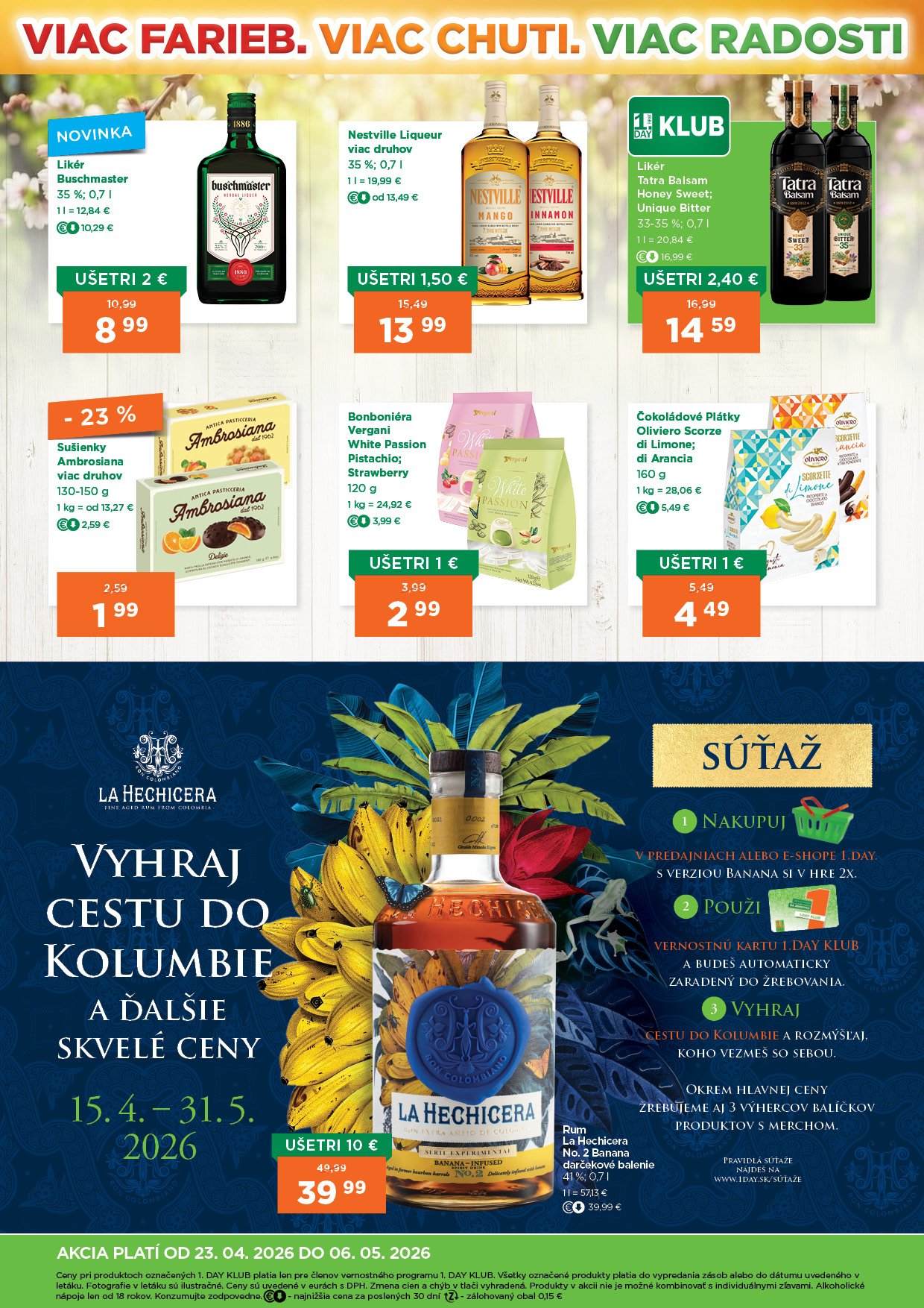 1day - Aktuálny leták 1.DAY od štvrtka, 23.04.2026 do stredy, 06.05.2026 - page: 4