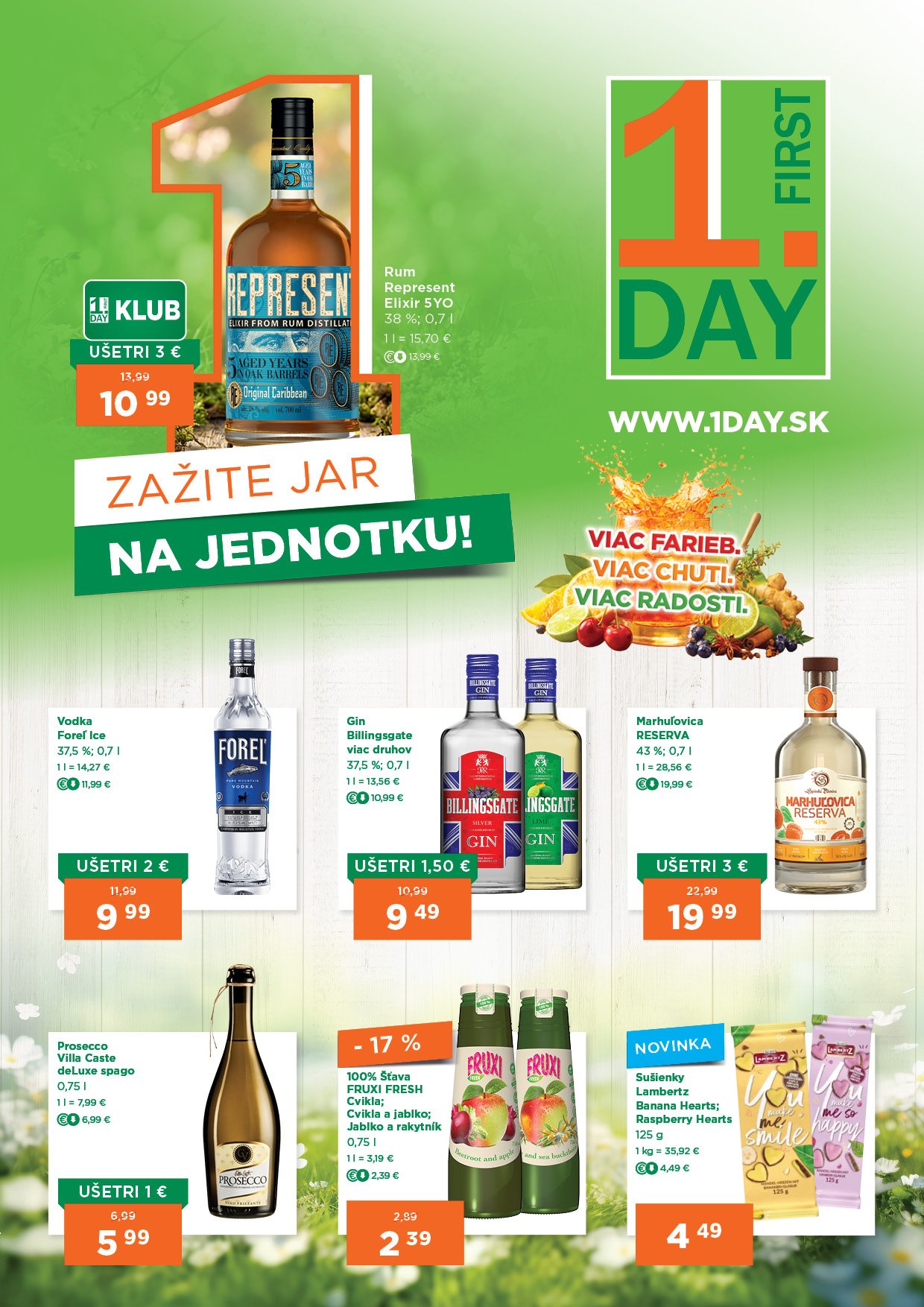 1day - Aktuálny leták 1.DAY od štvrtka, 23.04.2026 do stredy, 06.05.2026 - page: 1