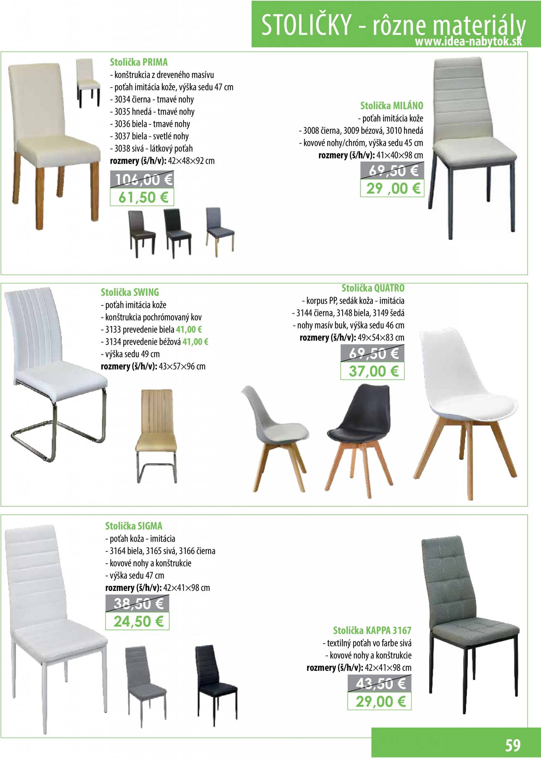 idea-nabytok - IDEA Nábytok - Škandinávsky nábytok leták platný od 01.09. - 31.12. - page: 59 idea-nabytok - IDEA Nábytok - Škandinávsky nábytok leták platný od 01.09. - 31.12. - page: 59