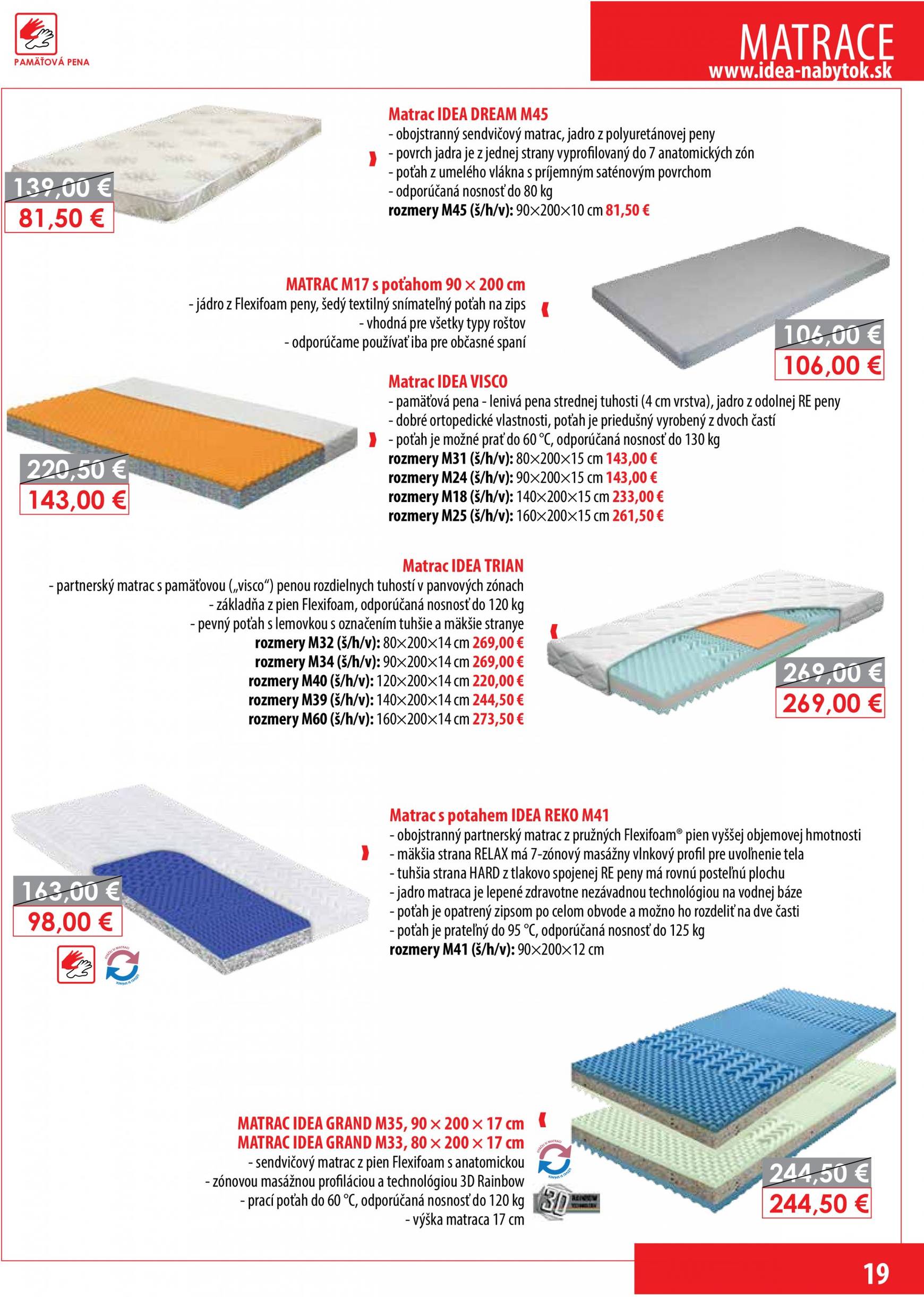 idea-nabytok - IDEA Nábytok - Škandinávsky nábytok leták platný od 01.09. - 31.12. - page: 19 idea-nabytok - IDEA Nábytok - Škandinávsky nábytok leták platný od 01.09. - 31.12. - page: 19