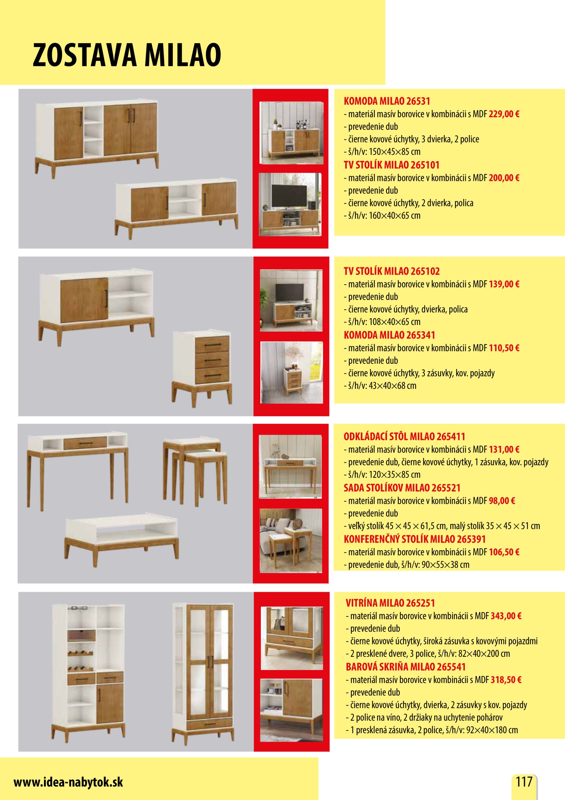 idea-nabytok - IDEA Nábytok - Škandinávsky nábytok leták platný od 01.01. - 31.12. - page: 117 idea-nabytok - IDEA Nábytok - Škandinávsky nábytok leták platný od 01.01. - 31.12. - page: 117