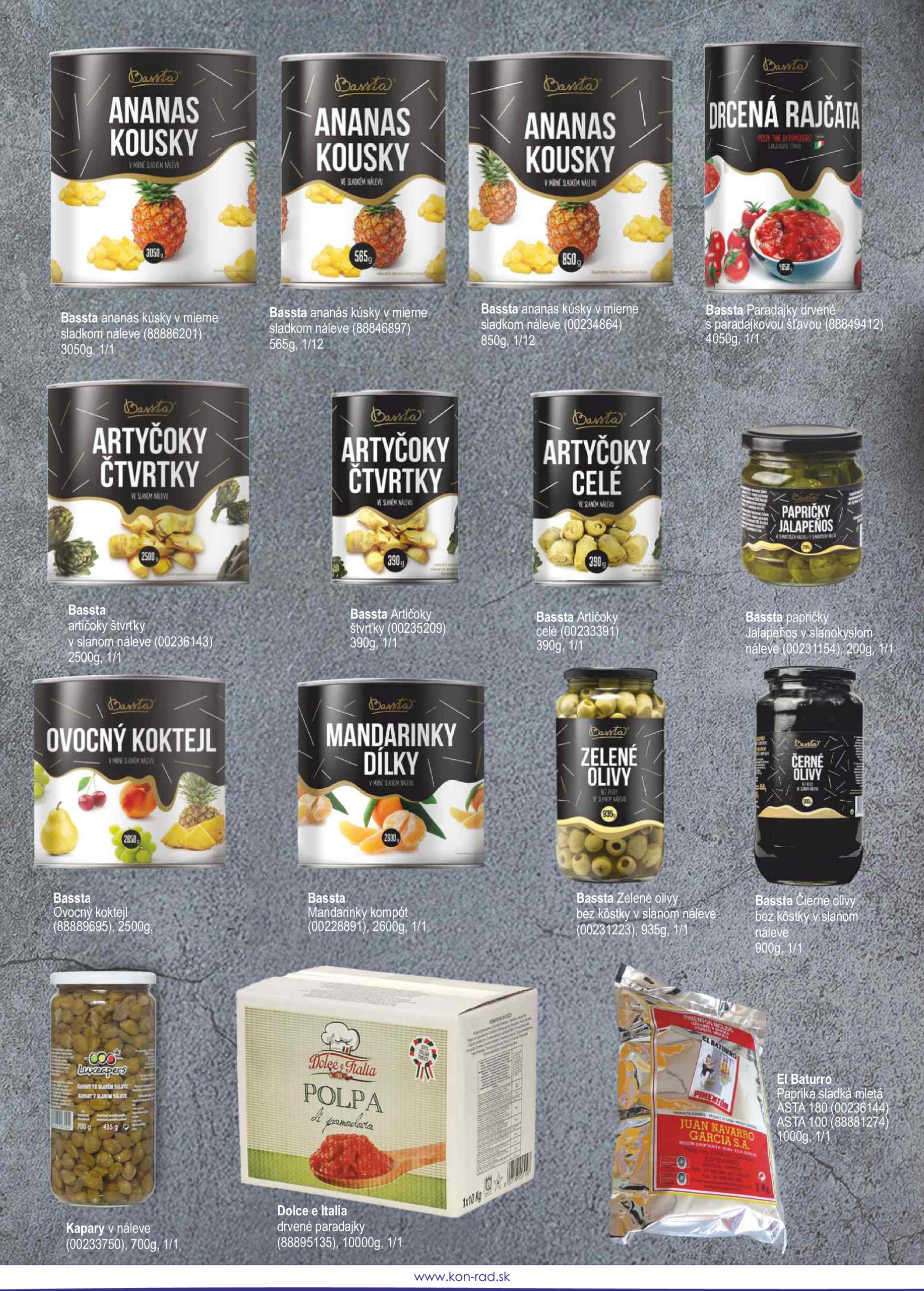 kon-rad - KON - RAD - Katalóg importných produktov leták platný od 01.05. - 31.12. - page: 50 kon-rad - KON - RAD - Katalóg importných produktov leták platný od 01.05. - 31.12. - page: 50