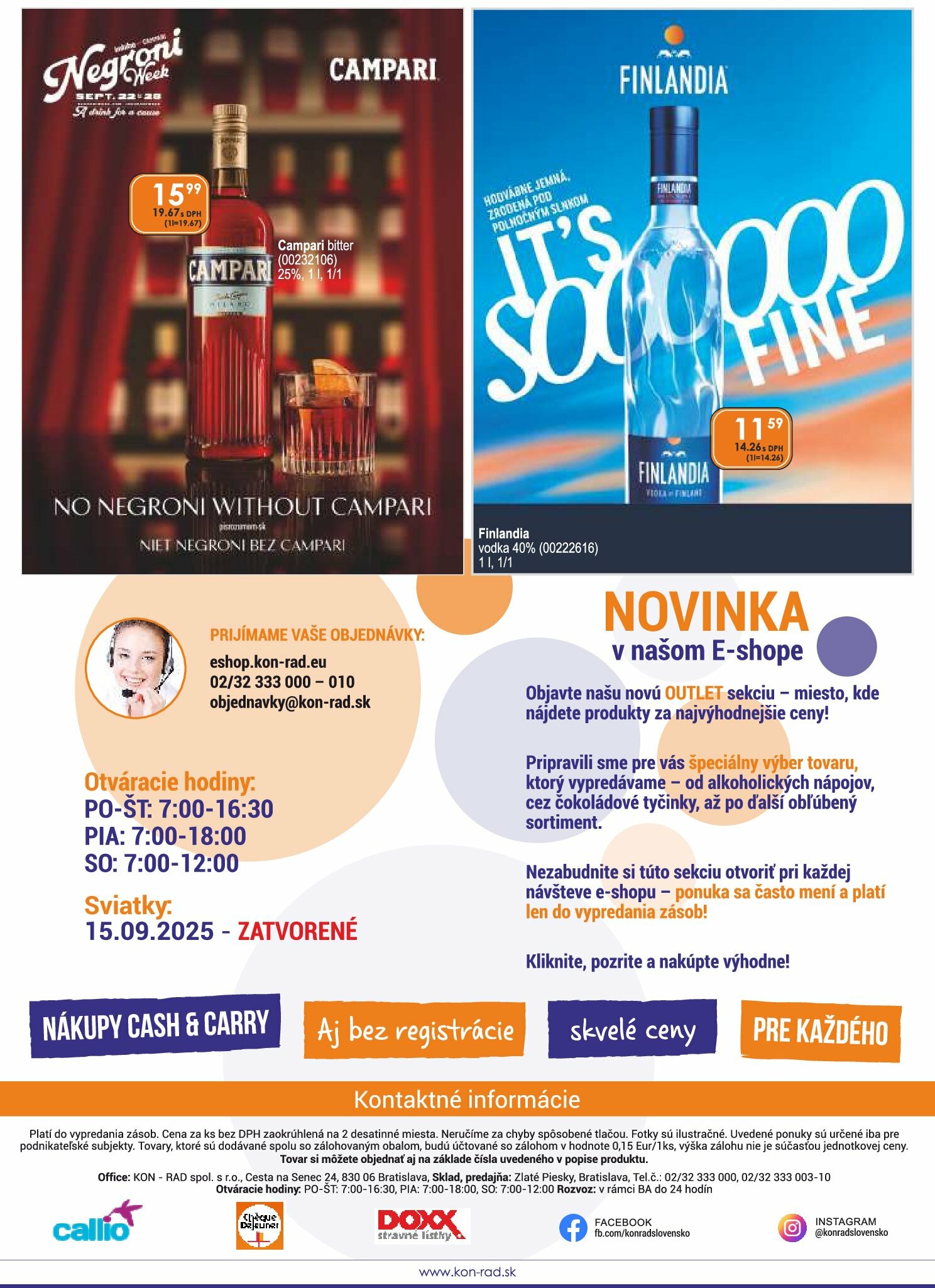 kon-rad - Leták KON - RAD platný od 01.09. do 30.09. - page: 44