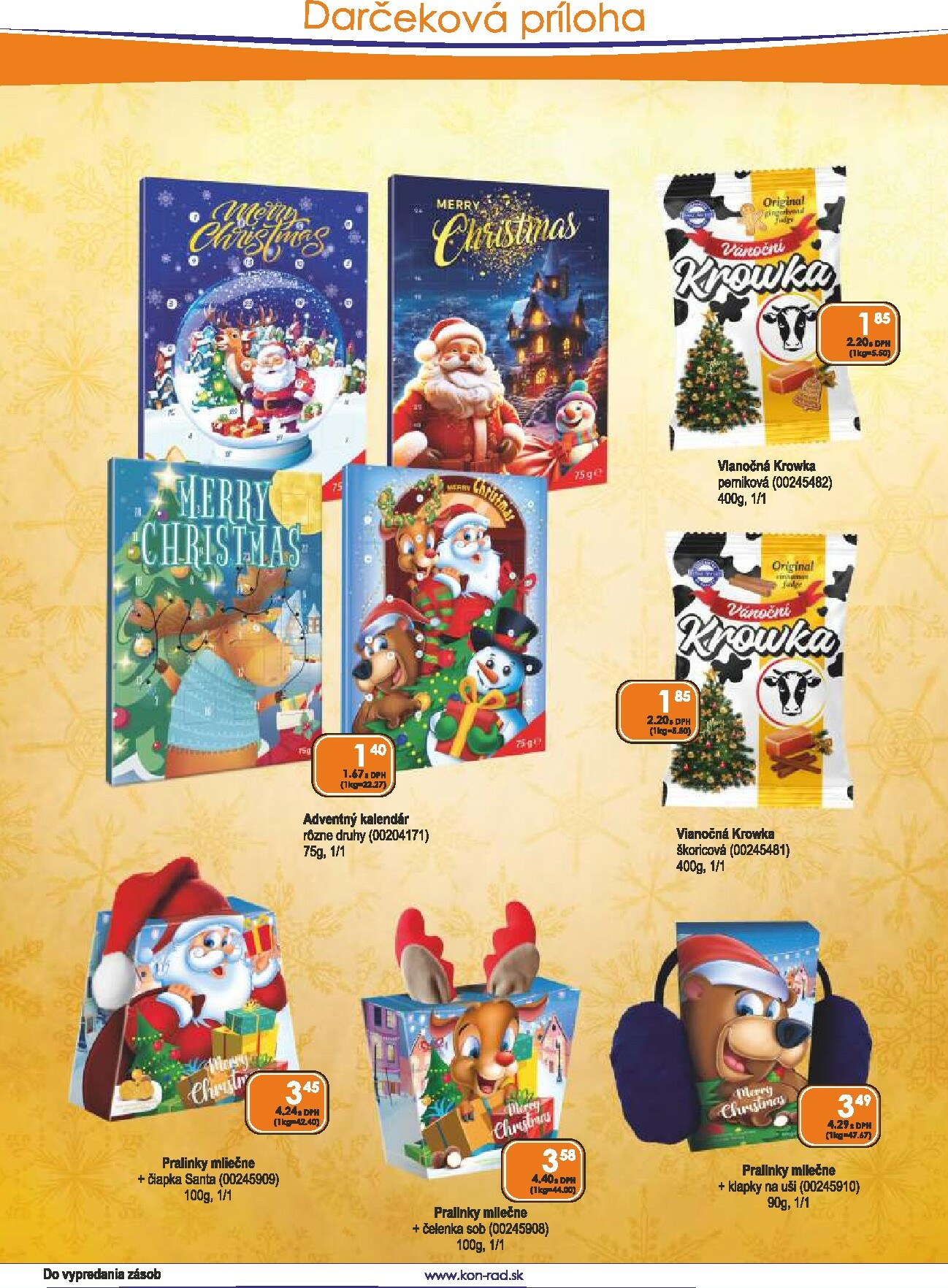 kon-rad - Leták KON - RAD platný od 01.12. do 31.12. - page: 3