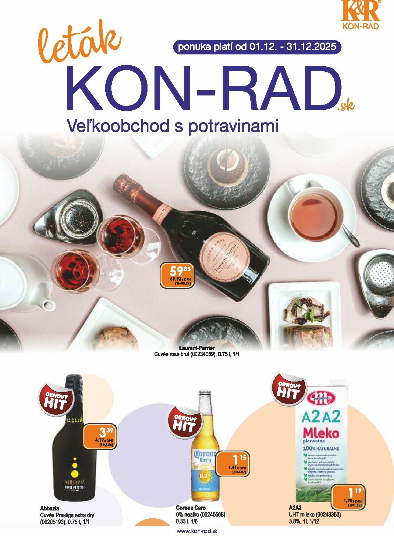 kon-rad - Leták KON - RAD platný od 01.12. do 31.12.