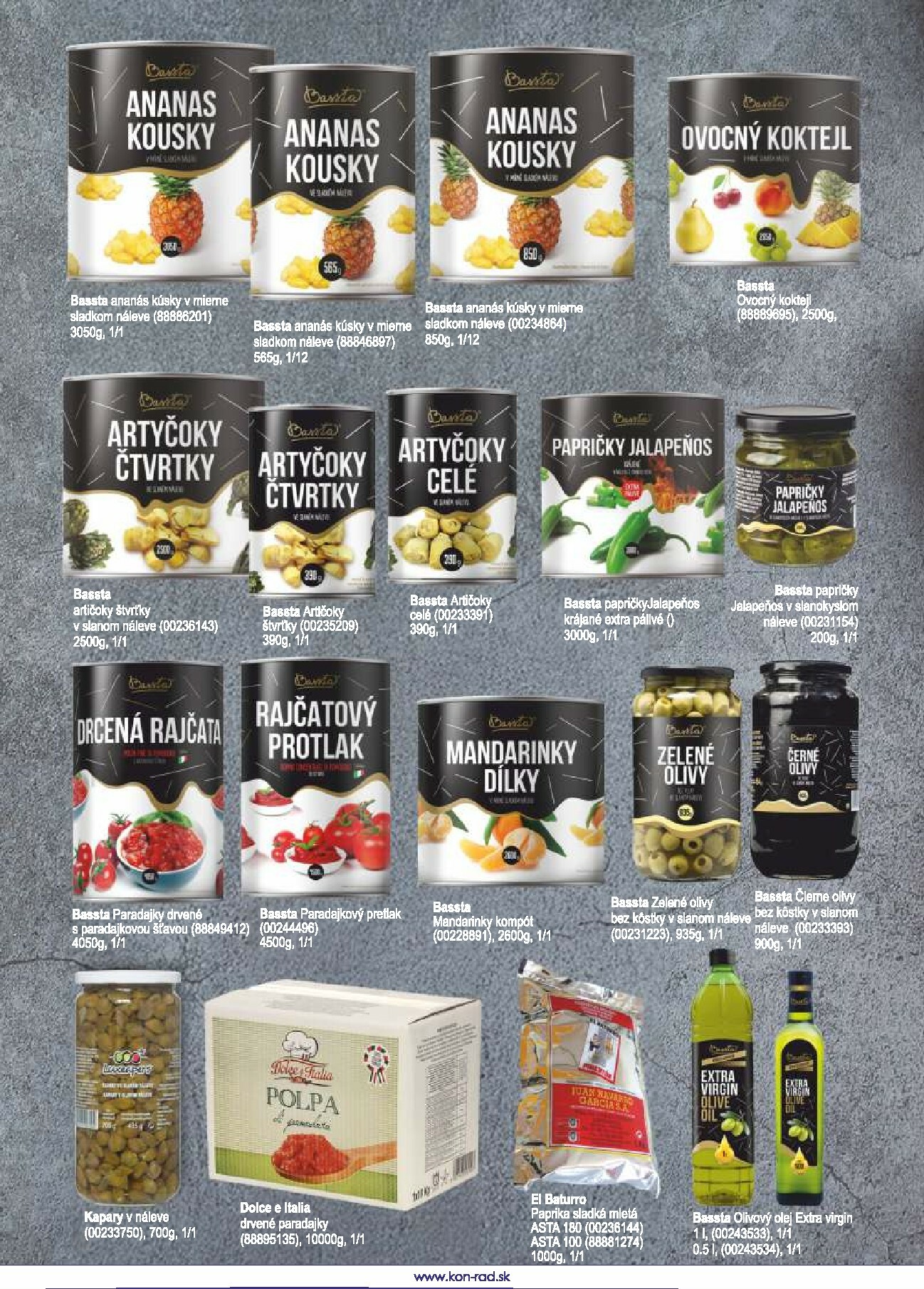 kon-rad - Leták KON - RAD - Katalóg importných produktov platný od 01.12. do 31.12. - page: 55