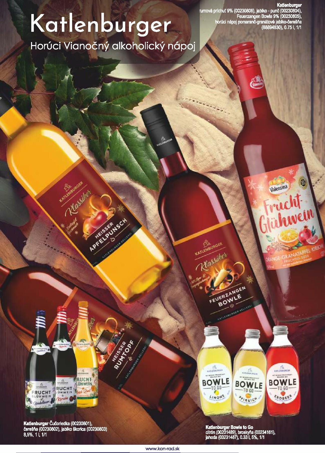 kon-rad - Leták KON - RAD - Katalóg importných produktov platný od 01.12. do 31.12. - page: 35