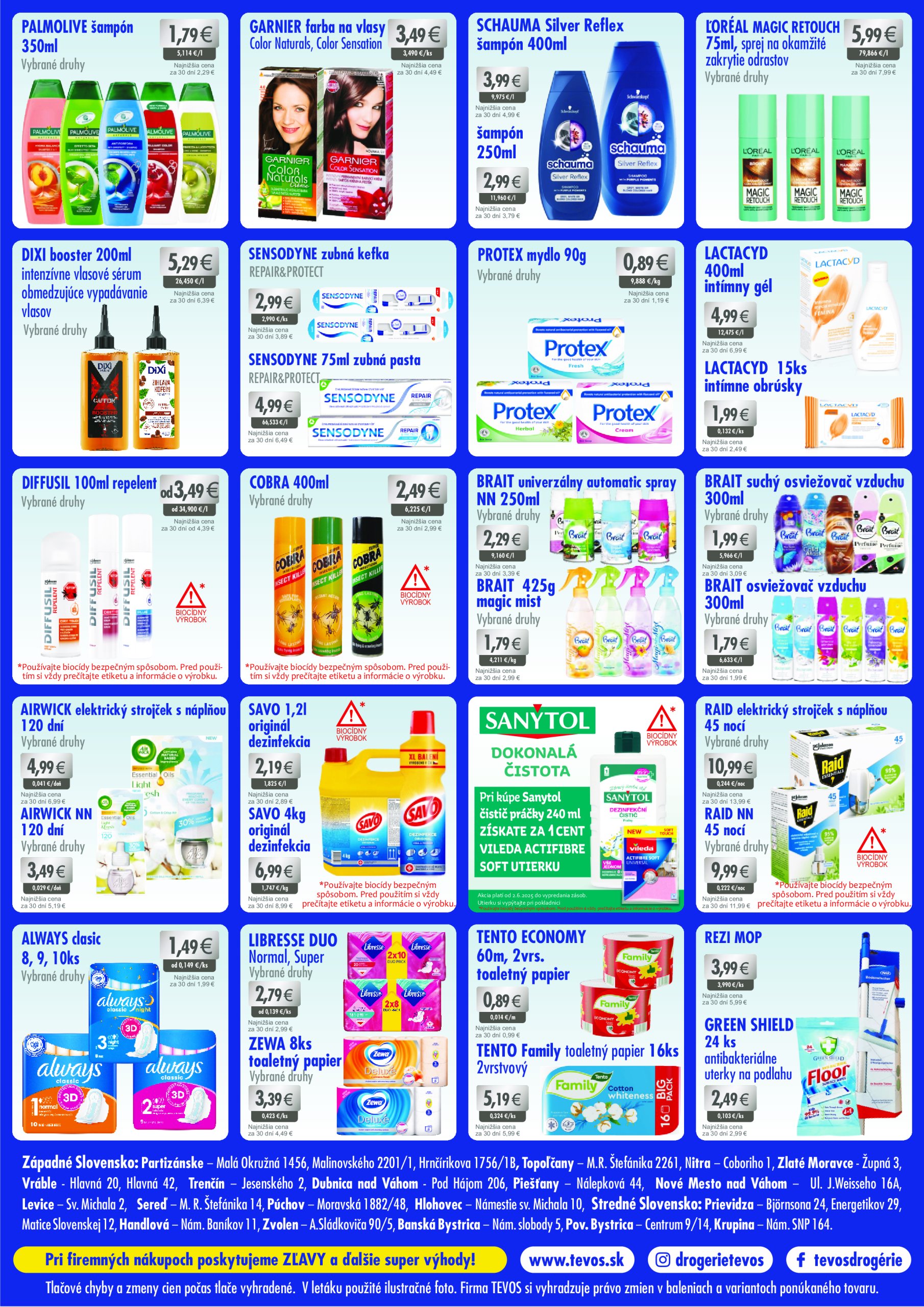 tevos-drogerie - Leták TEVOS drogérie platný od 08.07. do 31.07. - page: 2