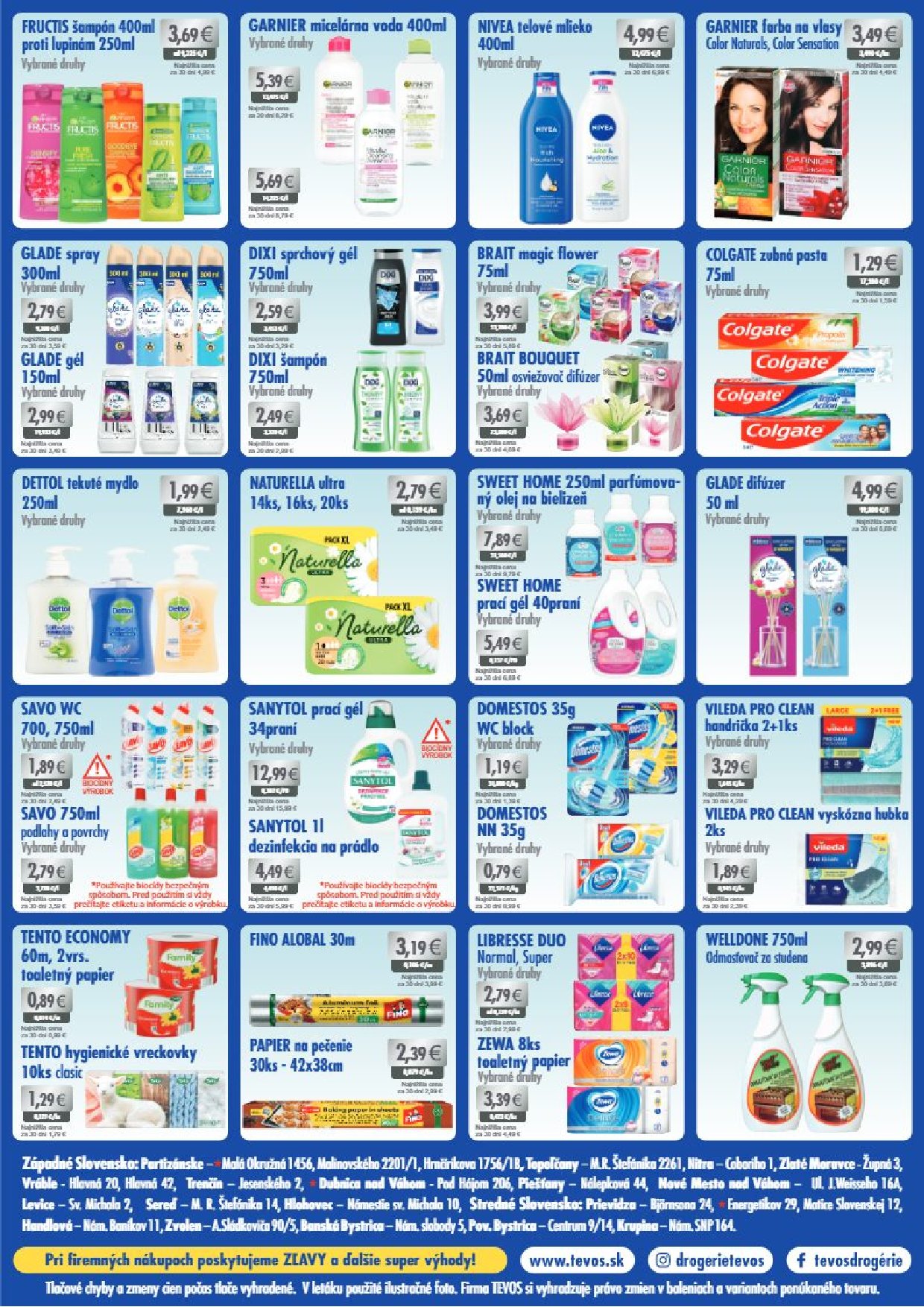 tevos-drogerie - Leták TEVOS drogérie platný od 09.09. do 30.09. - page: 2