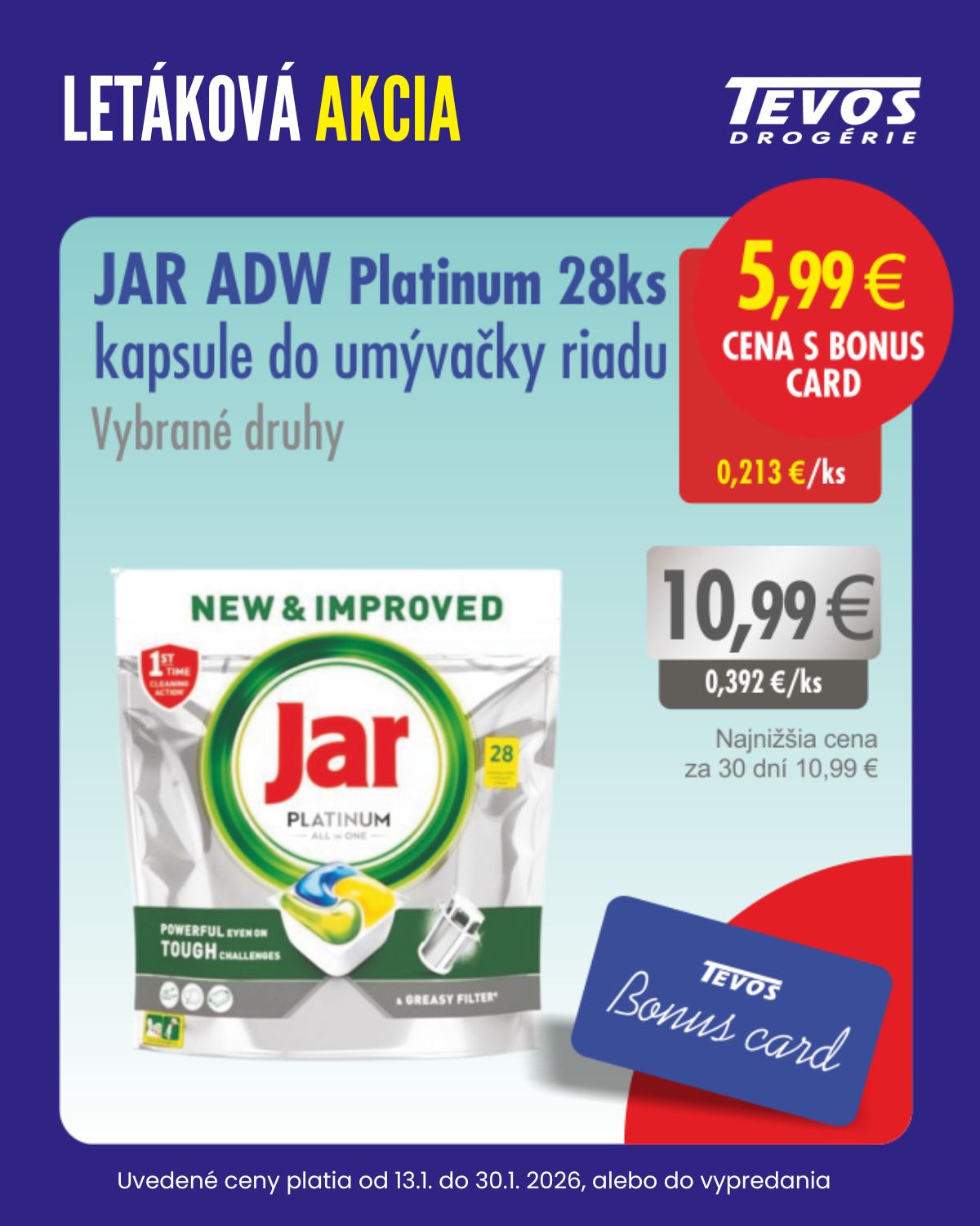 tevos-drogerie - Leták TEVOS drogérie - Bonus card platný od 13.01. do 30.01. - page: 8