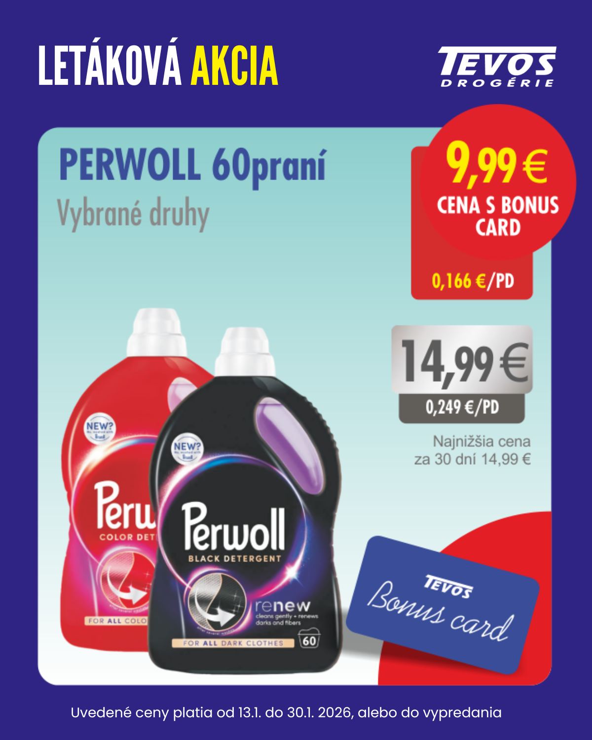 tevos-drogerie - Leták TEVOS drogérie - Bonus card platný od 13.01. do 30.01. - page: 5