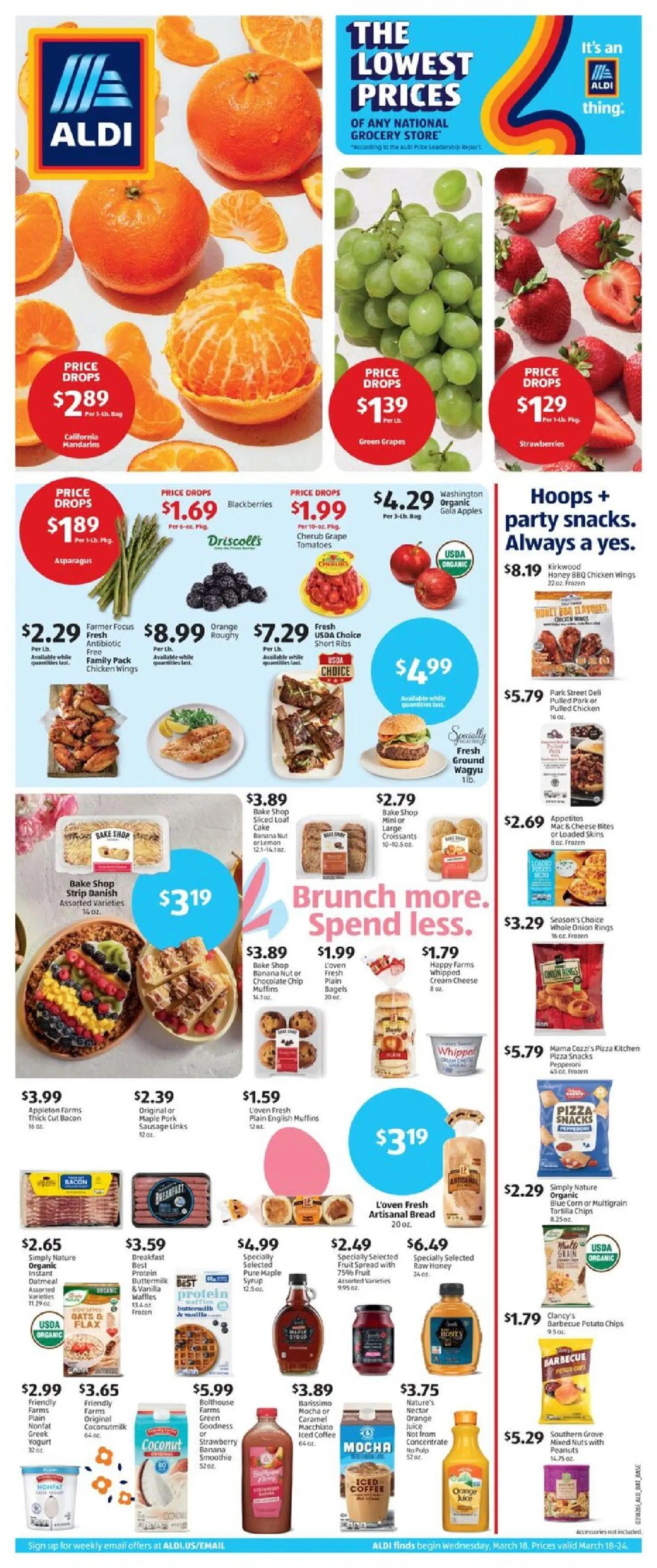 aldi - Aldi Weekly Ad - 03/18 - 03/24 2026