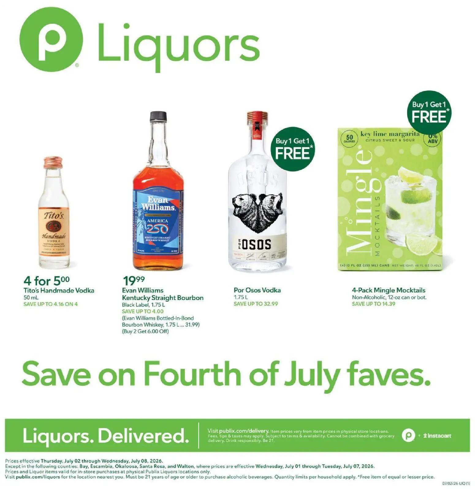 publix - Publix Liquor Ad - 07/02 - 07/08 2026