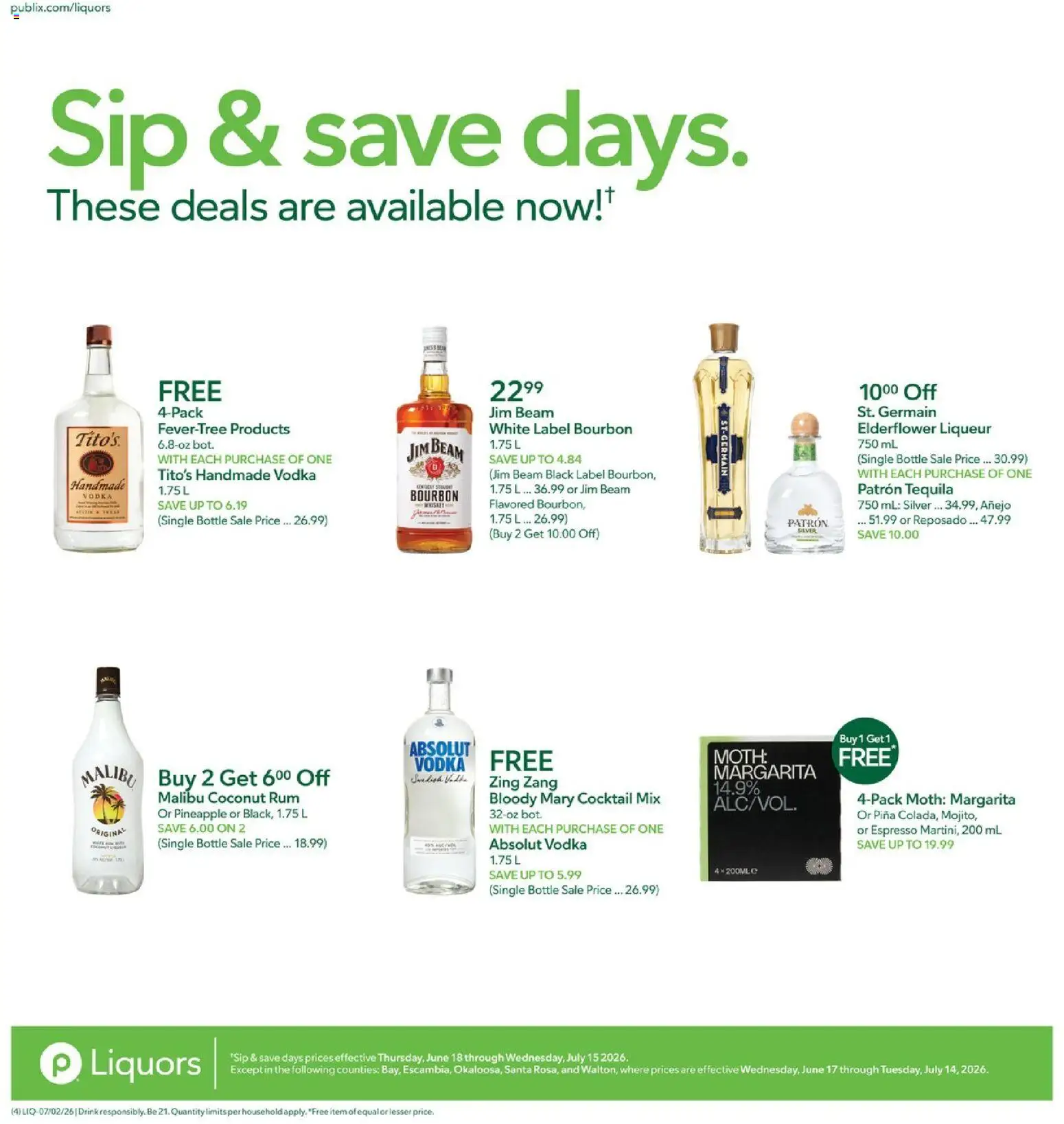 publix - Publix Liquor Ad - 07/02 - 07/08 2026 - page: 4