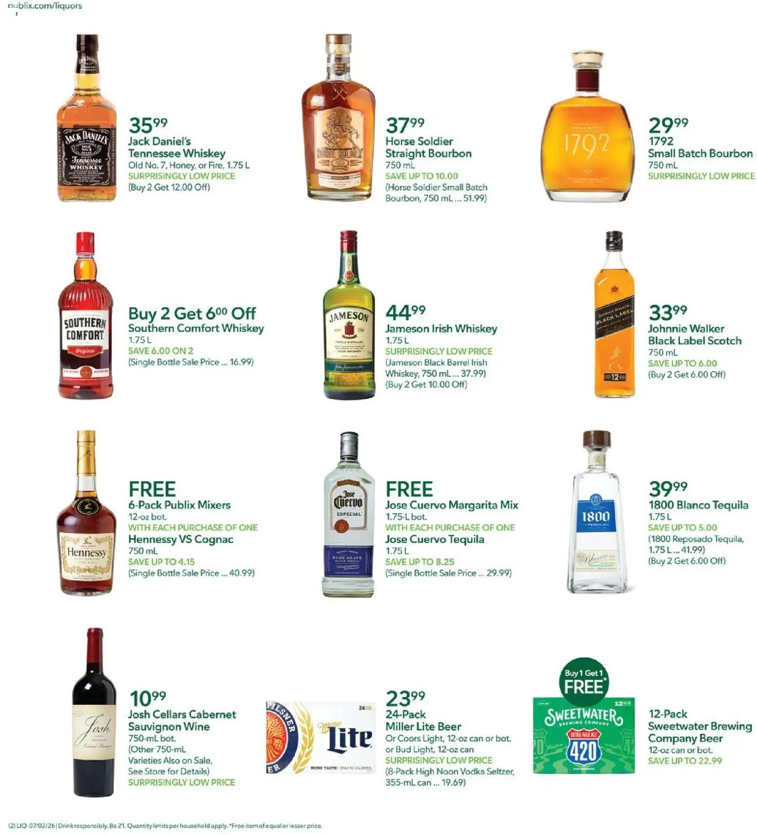 publix - Publix Liquor Ad - 07/02 - 07/08 2026 - page: 2