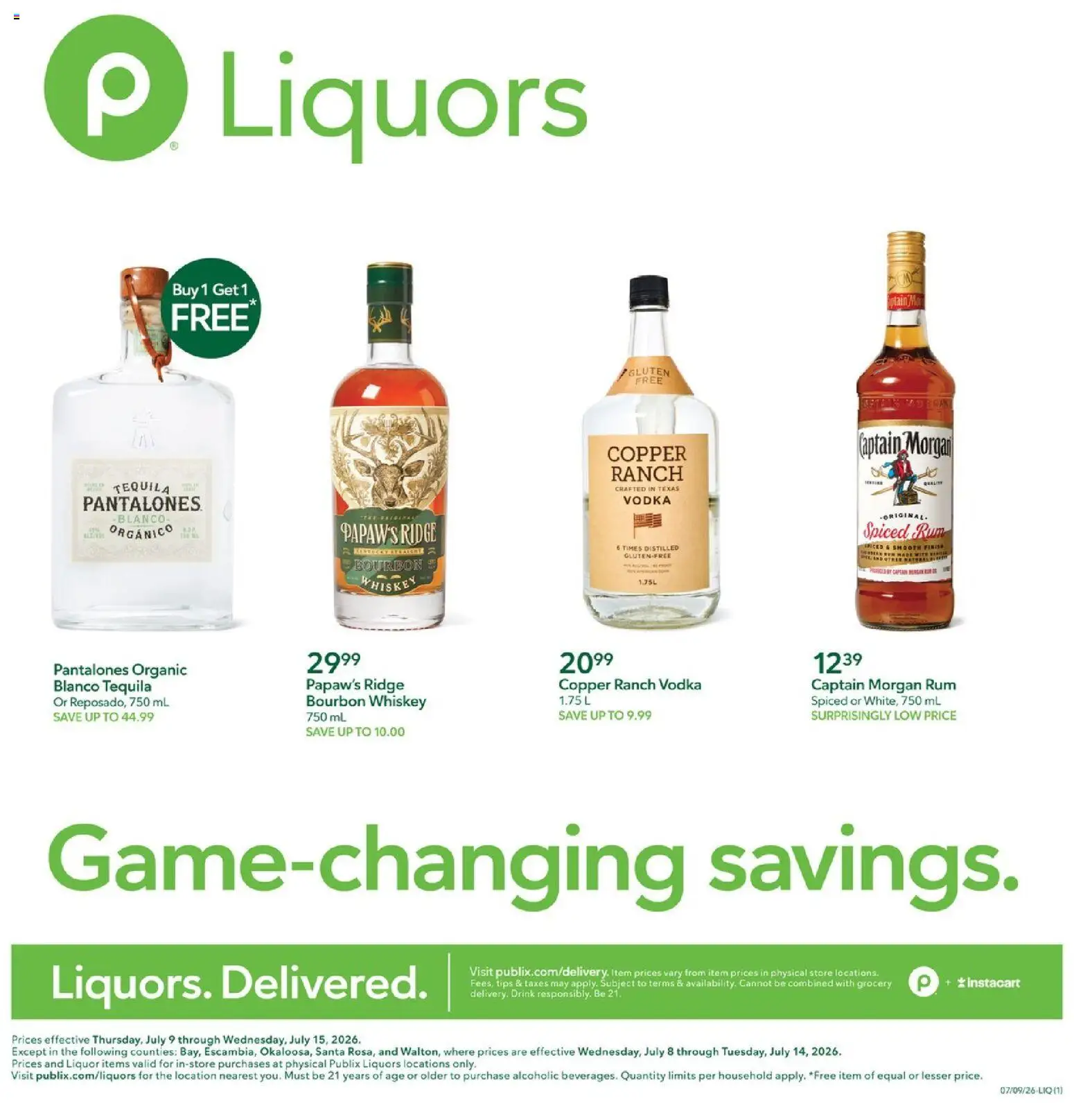 publix - Publix Liquor Ad - 07/09 - 07/15 2026