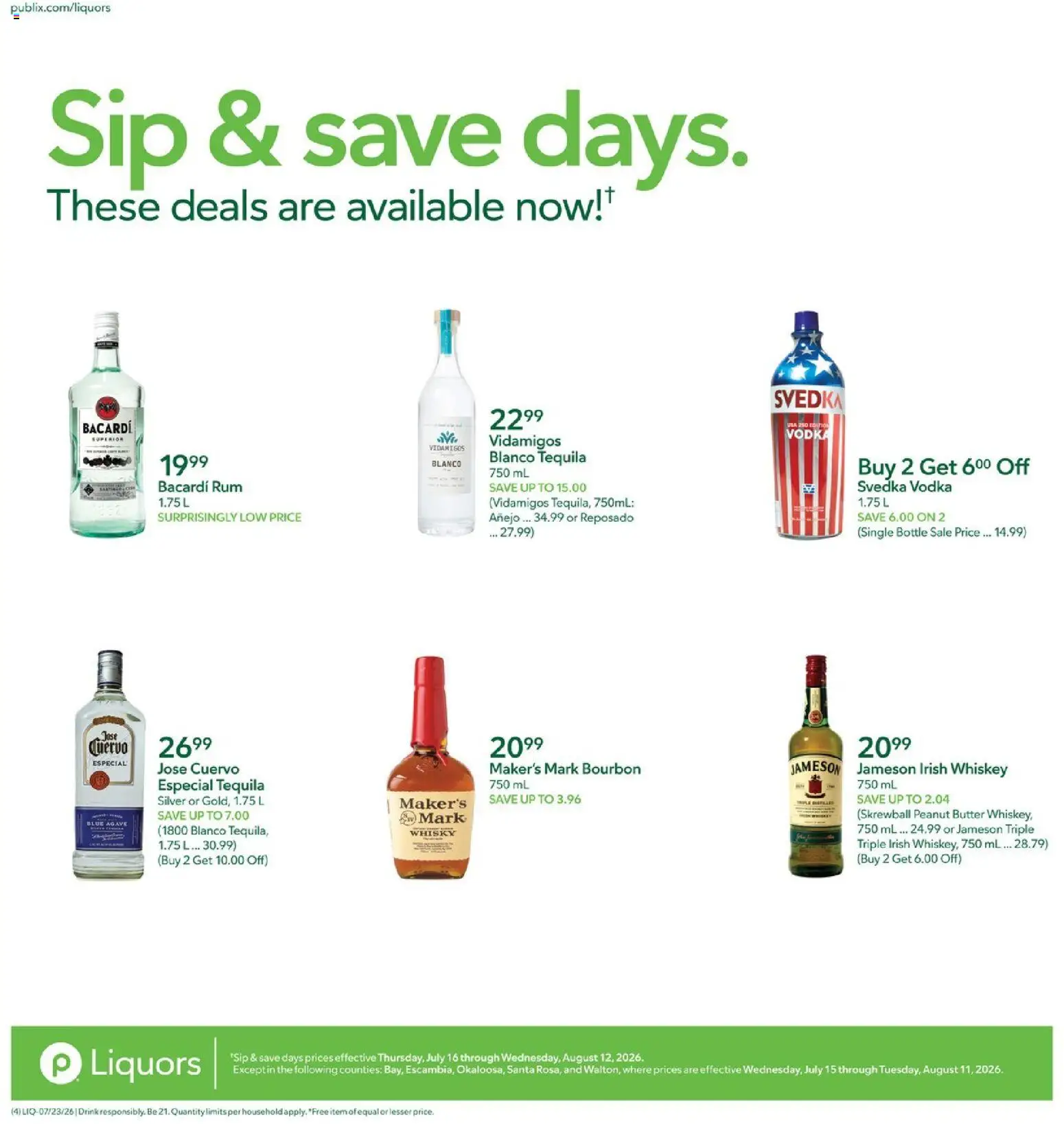 publix - Publix Liquor Ad - 07/23 - 07/29 2026 - page: 4