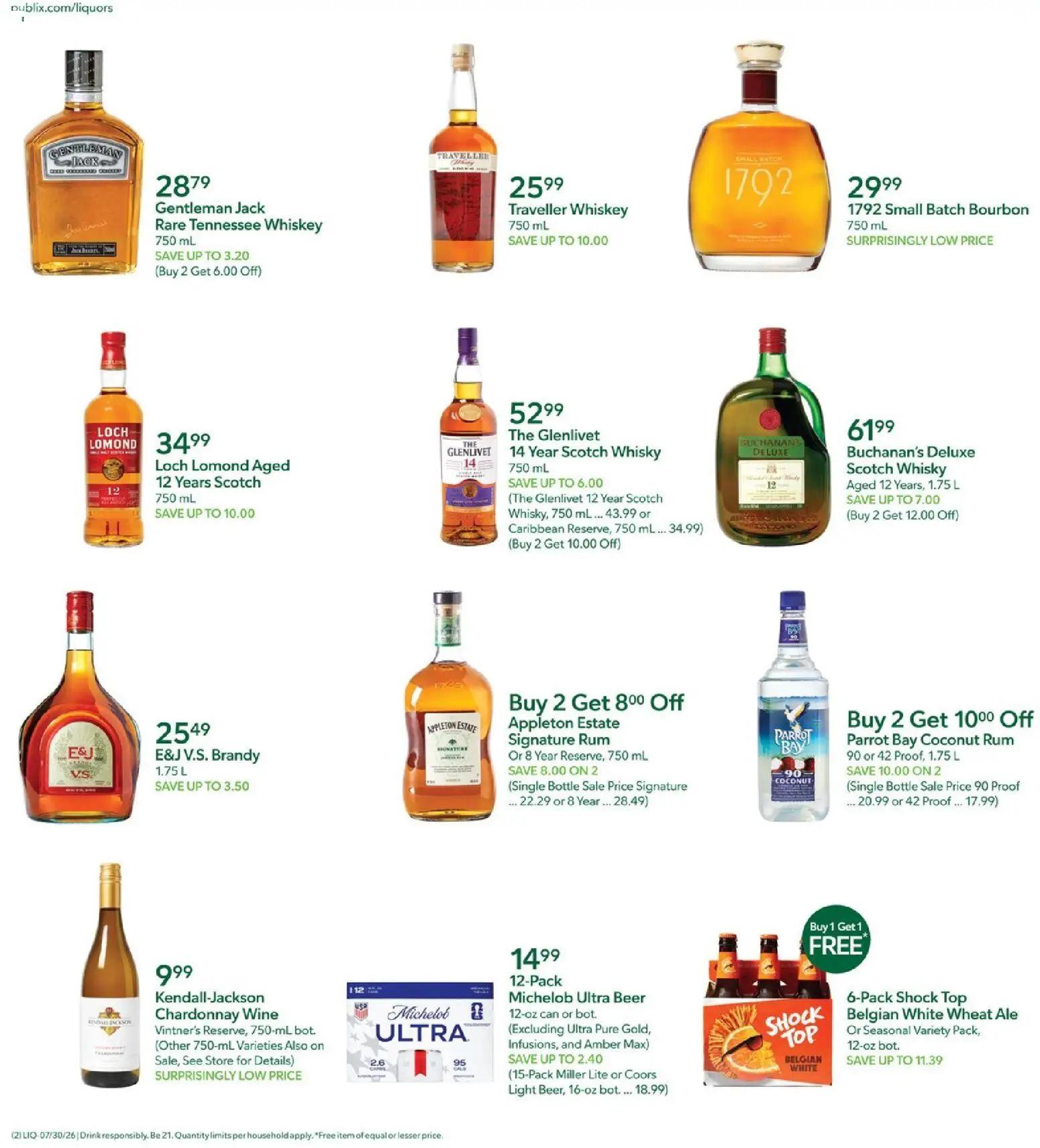 publix - Publix Liquor Ad - 07/30 - 08/05 2026 - page: 2