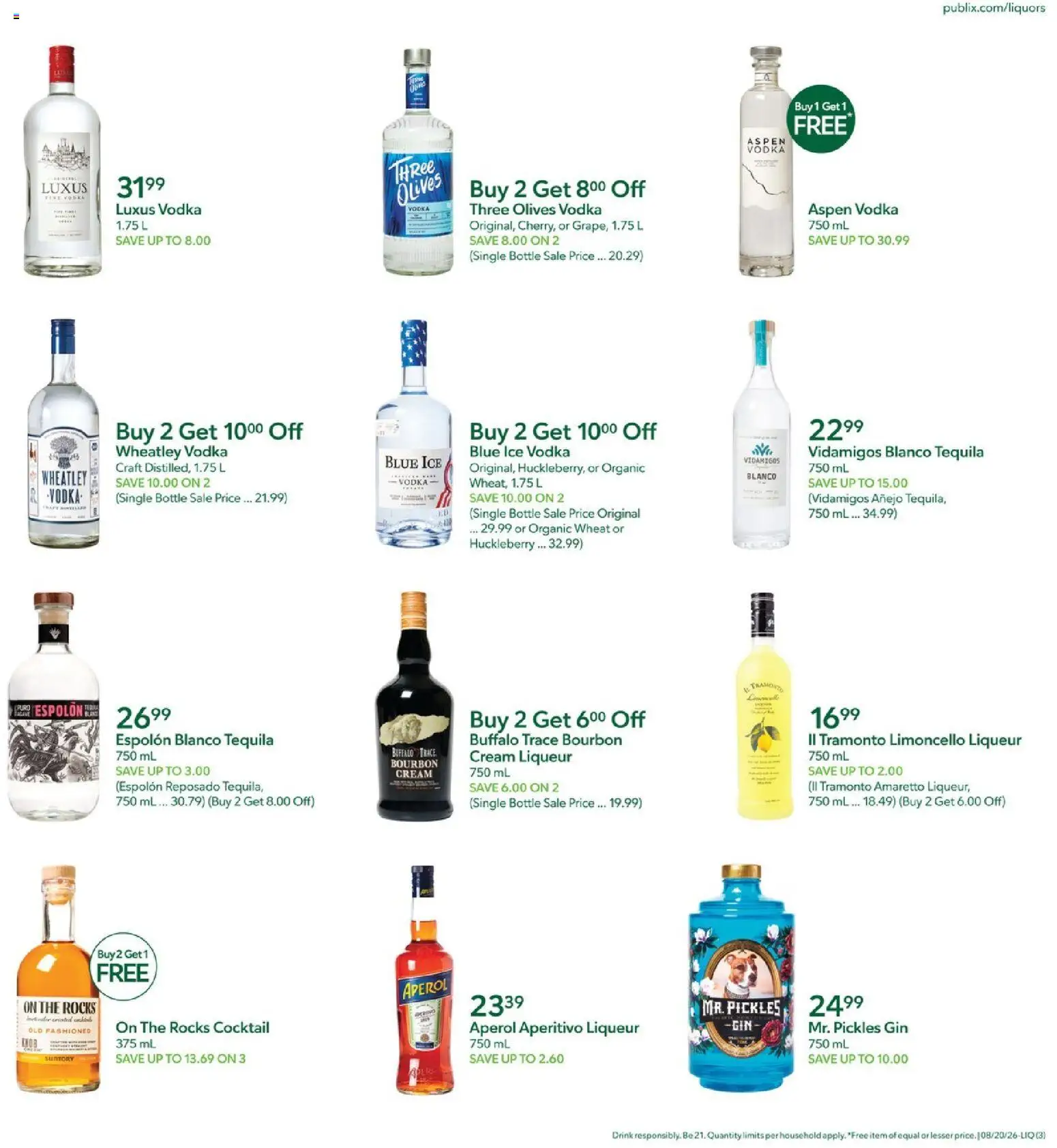 publix - Publix Liquor Ad - 08/20 - 08/26 2026 - page: 3