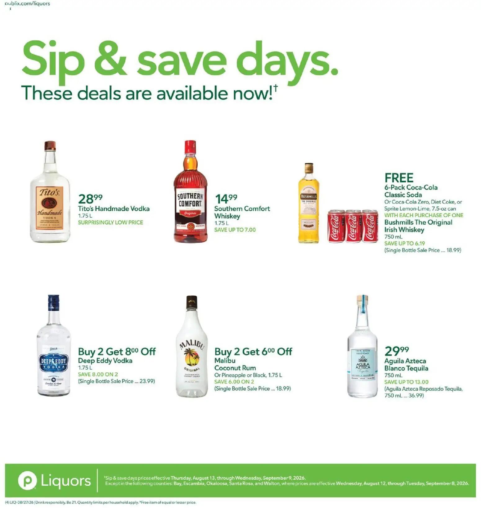 publix - Publix Liquor Ad - 08/27 - 09/02 2026 - page: 4