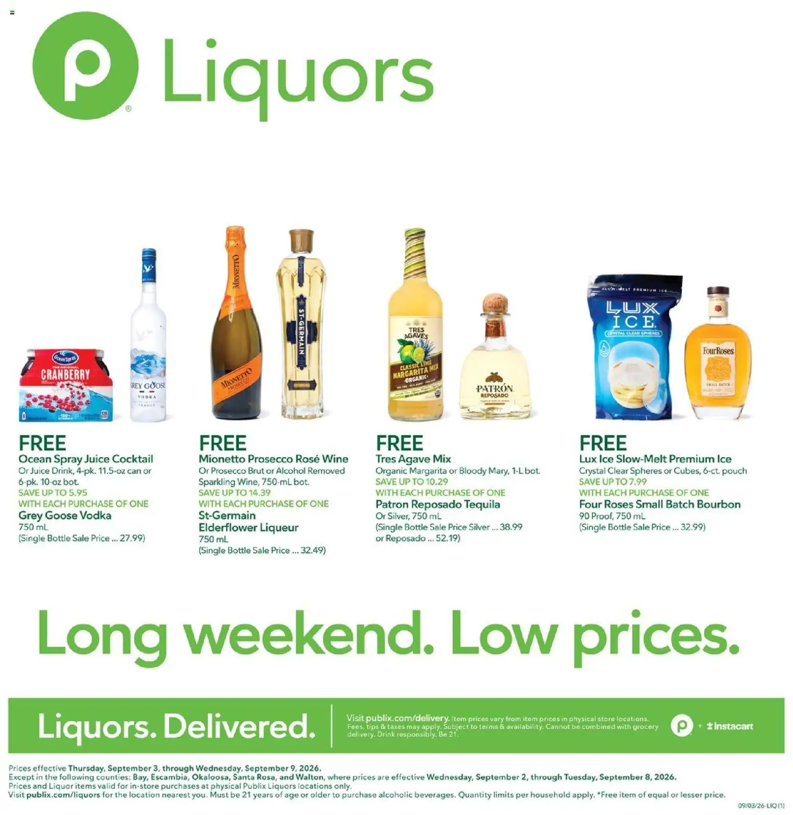 publix - Publix Liquor Ad - 09/03 - 09/09 2026