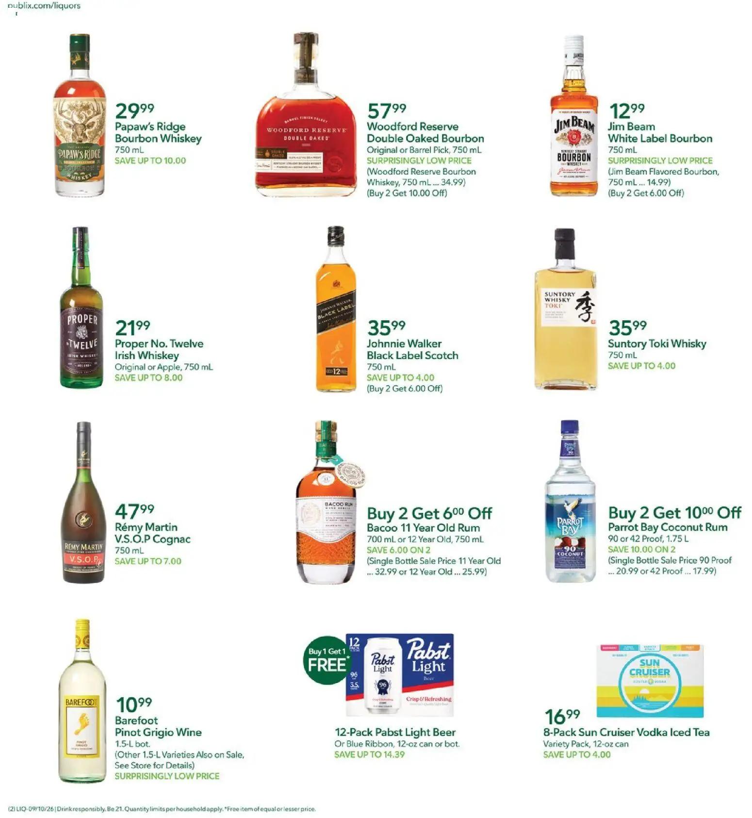 publix - Publix Liquor Ad - 09/10 - 09/16 2026 - page: 2
