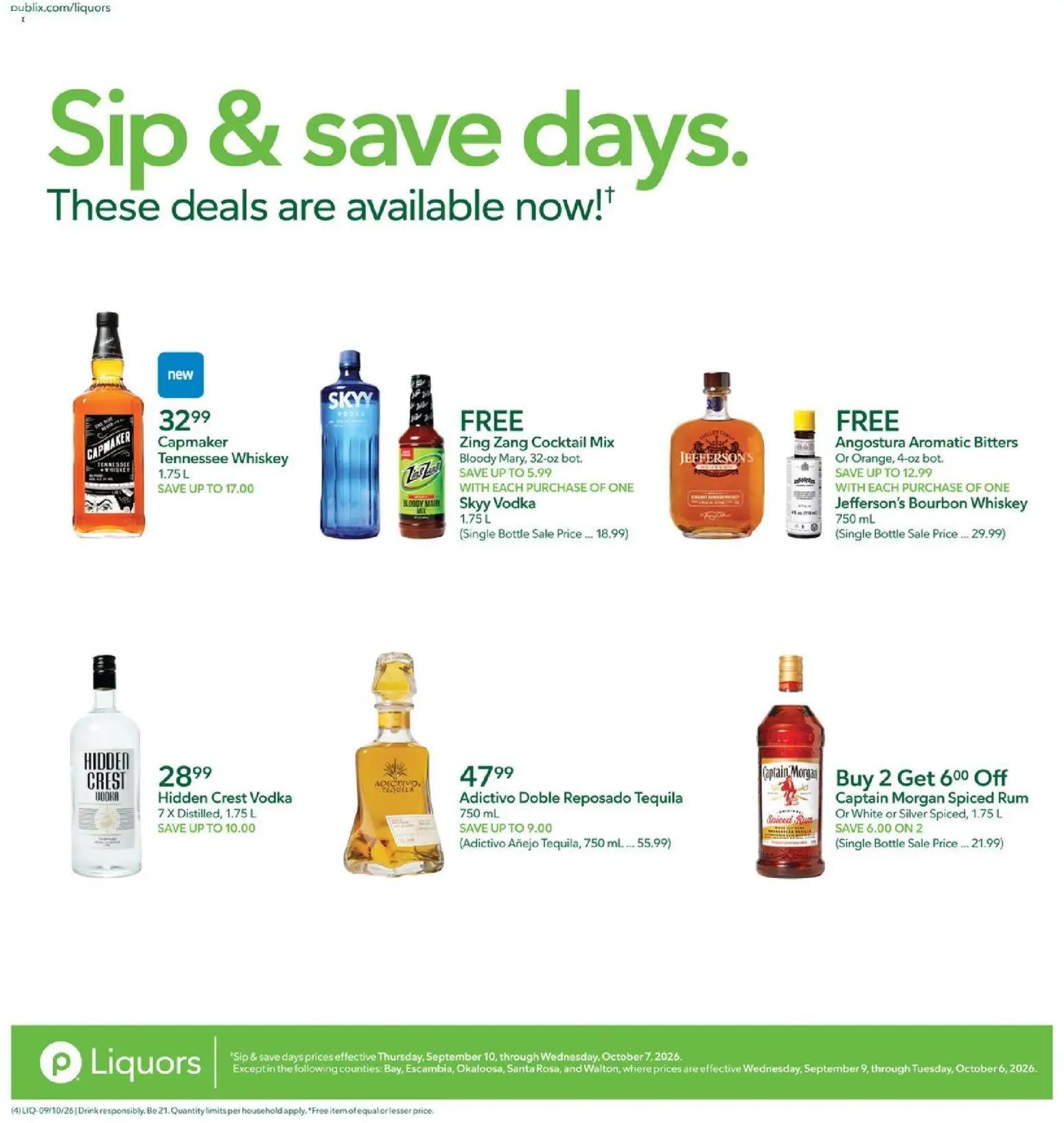 publix - Publix Liquor Ad - 09/10 - 09/16 2026 - page: 4