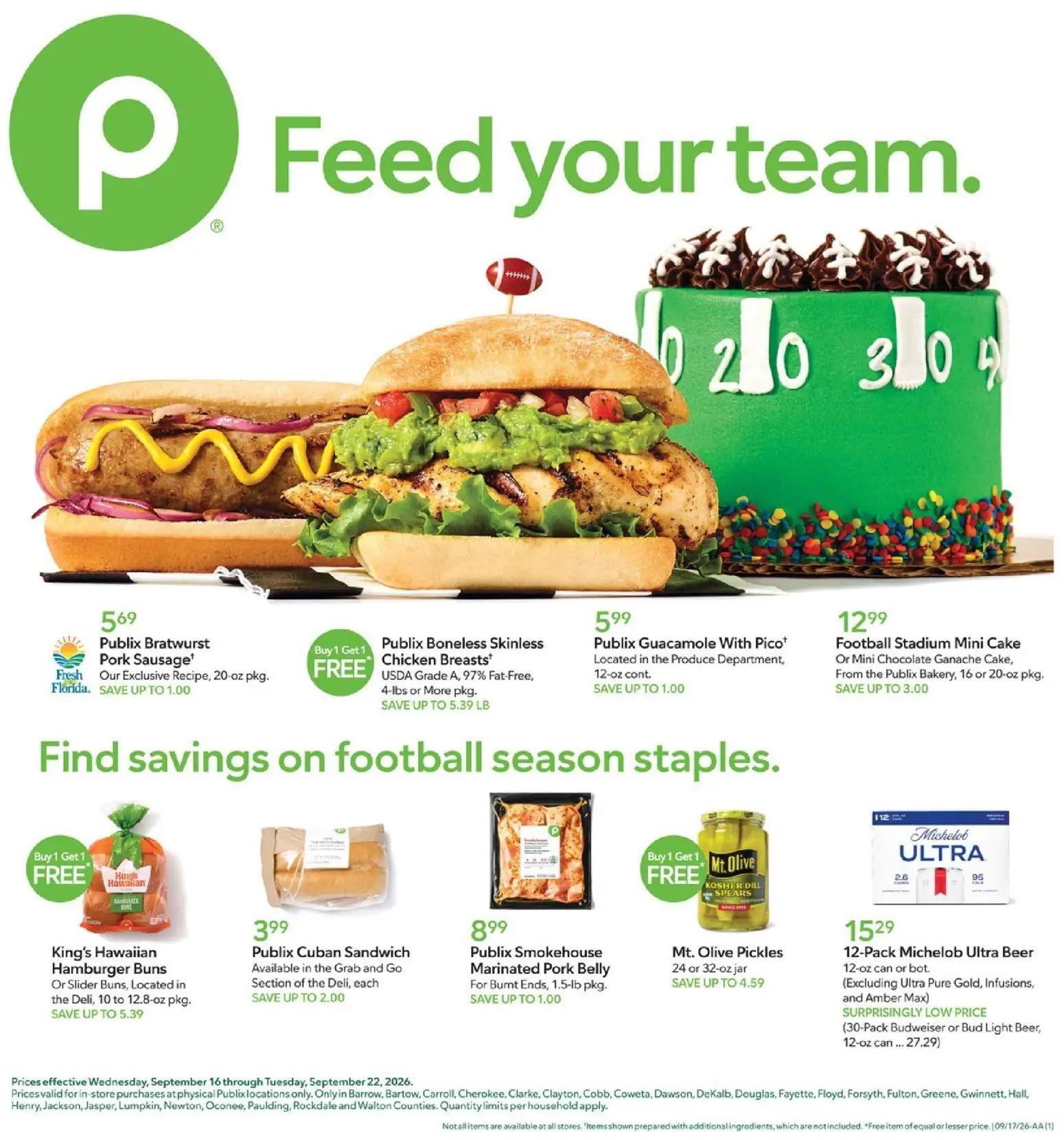 publix - Publix Weekly Ad - 09/16 - 09/22 2026