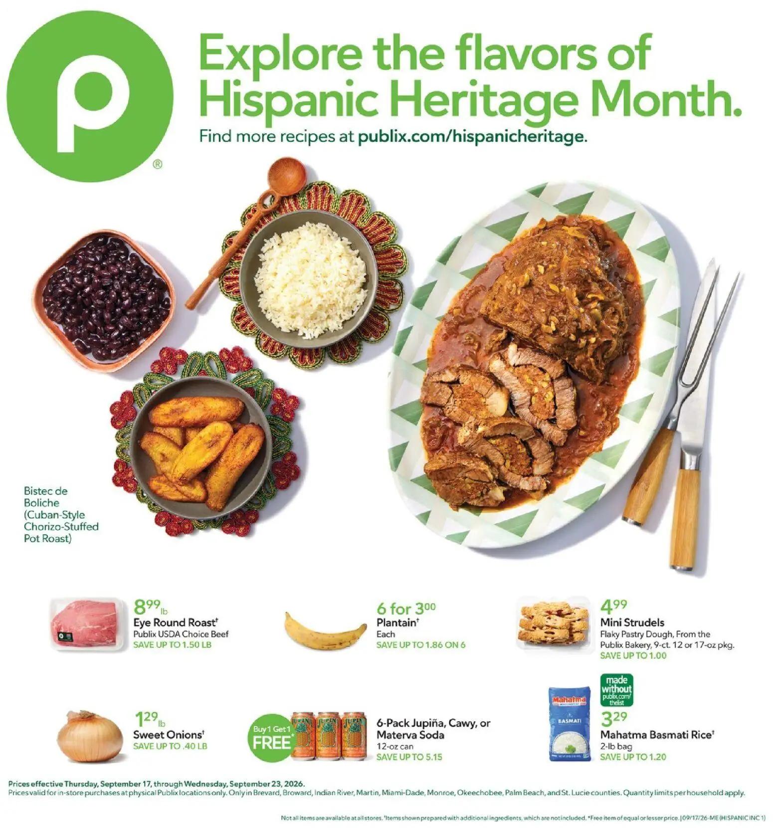 publix - Publix Hispanic Ad - 09/17 - 09/23 2026