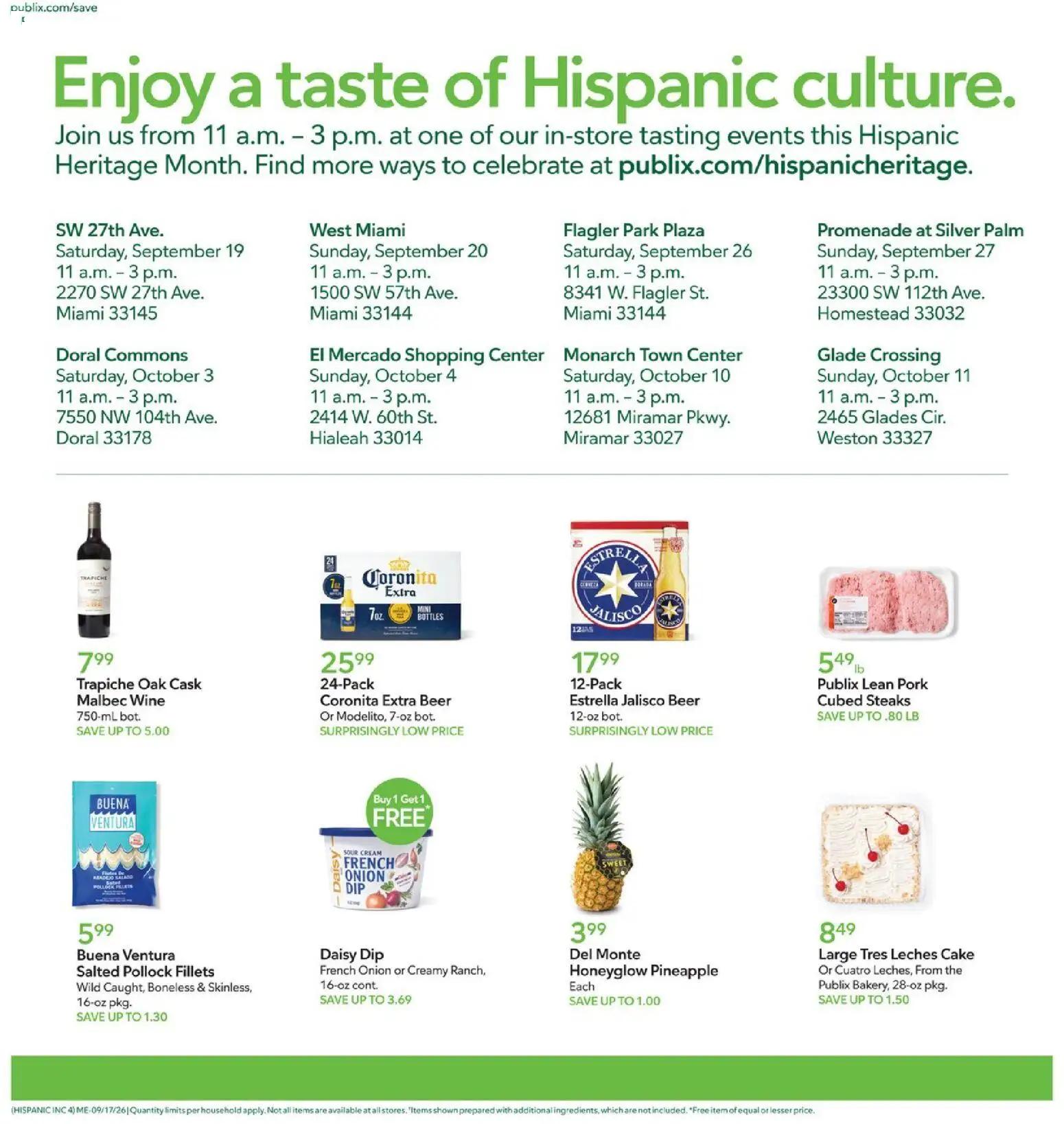 publix - Publix Hispanic Ad - 09/17 - 09/23 2026 - page: 4