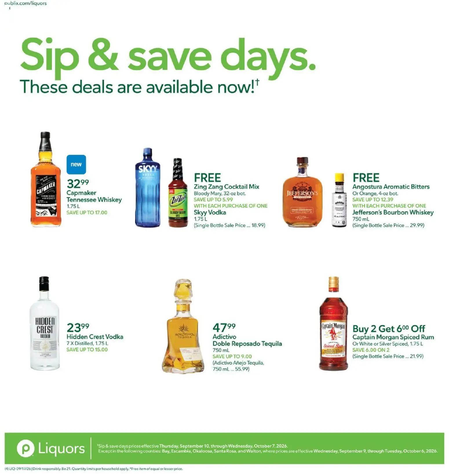 publix - Publix Liquor Ad - 09/17 - 09/23 2026 - page: 4
