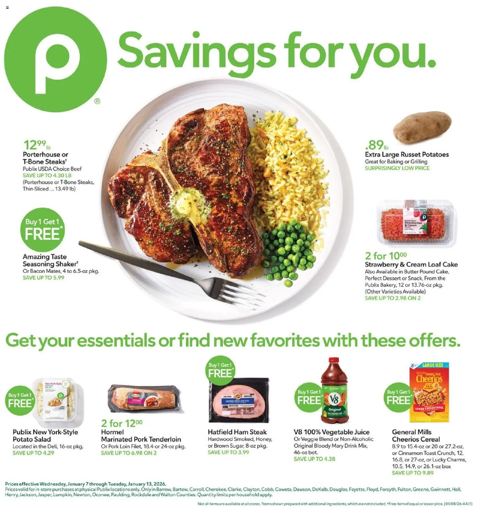 publix - Publix Weekly Ad - 01/07 - 01/13 2026