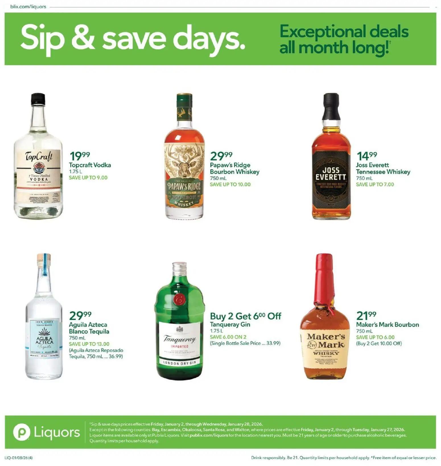publix - Publix Liquor - 01/08 - 01/14 2026 - page: 4